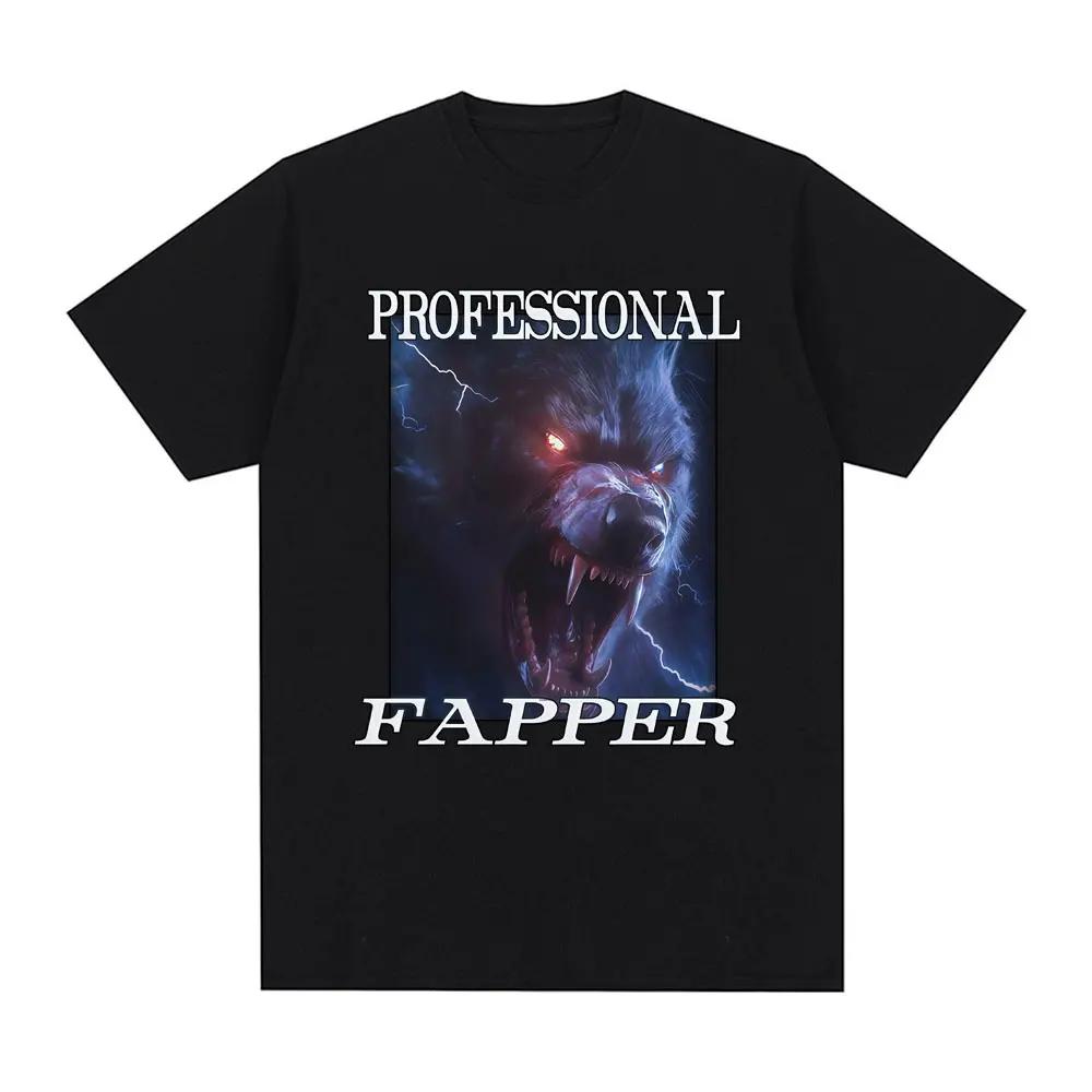 Professional Fapper Funny Wolf Meme Graphic T-Shirt Men s Women Fashion Short Sleeve Summer Cotton Casual Oversized T Shirt S чёрный
Professional Fapper Funny Wolf Meme Graphic T-Shirt Men s Women Fashion Short Sleeve Summer Cotton Casual Oversized T Shirt S чёрный