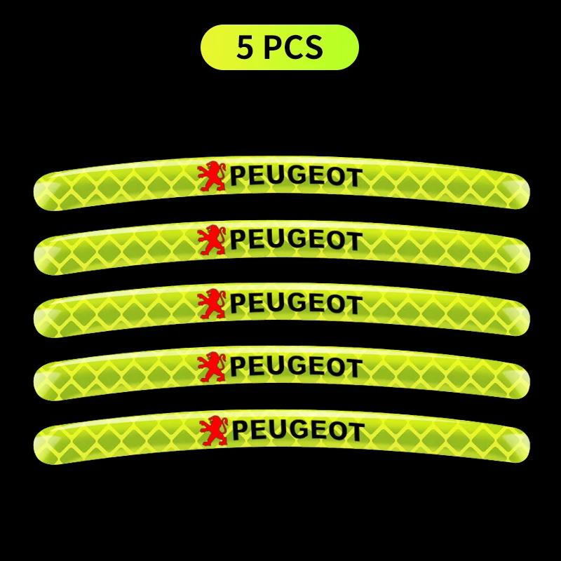 Car Wheel Hub Sticker Reflective Night Driving Safety Luminous Sticker For Peugeot 206 307 308 3008 207 208 407 508 2008 107 106
Car Wheel Hub Sticker Reflective Night Driving Safety Luminous Sticker For Peugeot 206 307 308 3008 207 208 407 508 2008 107 106