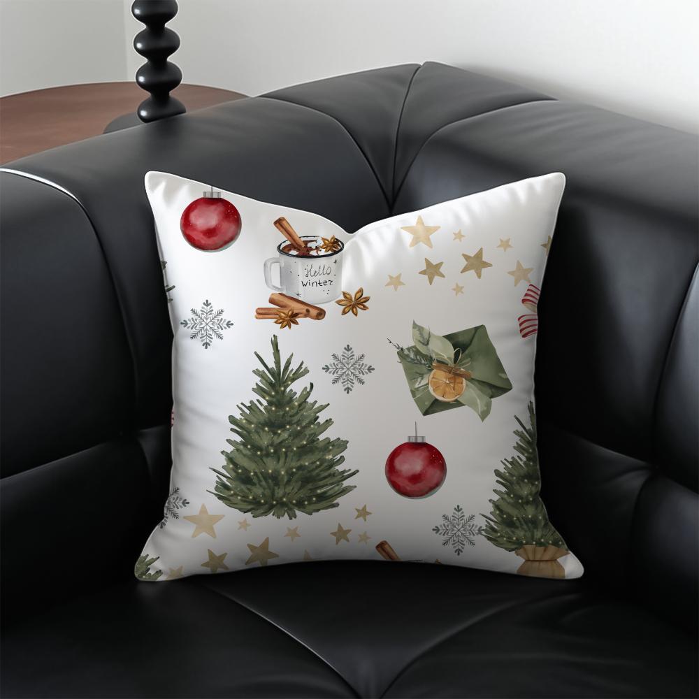 CChristmas Tree Cushion Cover Pillow Case Antidustmite Invisible zipper silky plush cushion 30X30cm
CChristmas Tree Cushion Cover Pillow Case Antidustmite Invisible zipper silky plush cushion 30X30cm