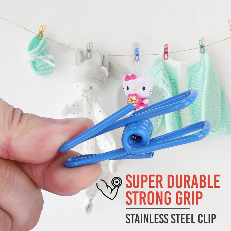 10Pcs Colorful Metal Clips 2 Inch Multipurpose Clamps for Clothes Hanging Bag Sealing Photo Paper United States
10Pcs Colorful Metal Clips 2 Inch Multipurpose Clamps for Clothes Hanging Bag Sealing Photo Paper United States