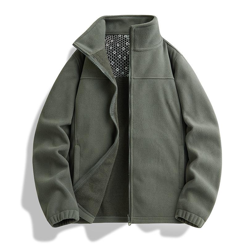 Men s & Women s Thickened Warm Fleece Stand-Up Collar Jacket - Autumn/Winter Heat-Retaining Graphene Outdoor Coat S
Men s & Women s Thickened Warm Fleece Stand-Up Collar Jacket - Autumn/Winter Heat-Retaining Graphene Outdoor Coat S