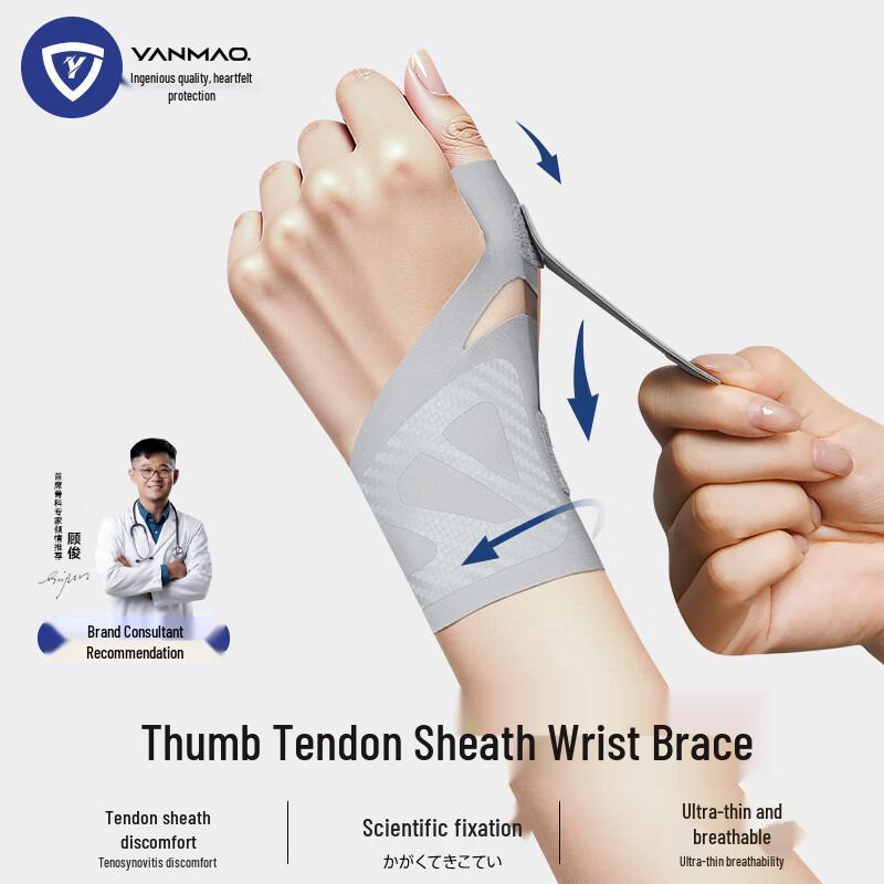 Шина для большого пальца и запястья S (Wrist 14-17cm)
Шина для большого пальца и запястья S (Wrist 14-17cm)