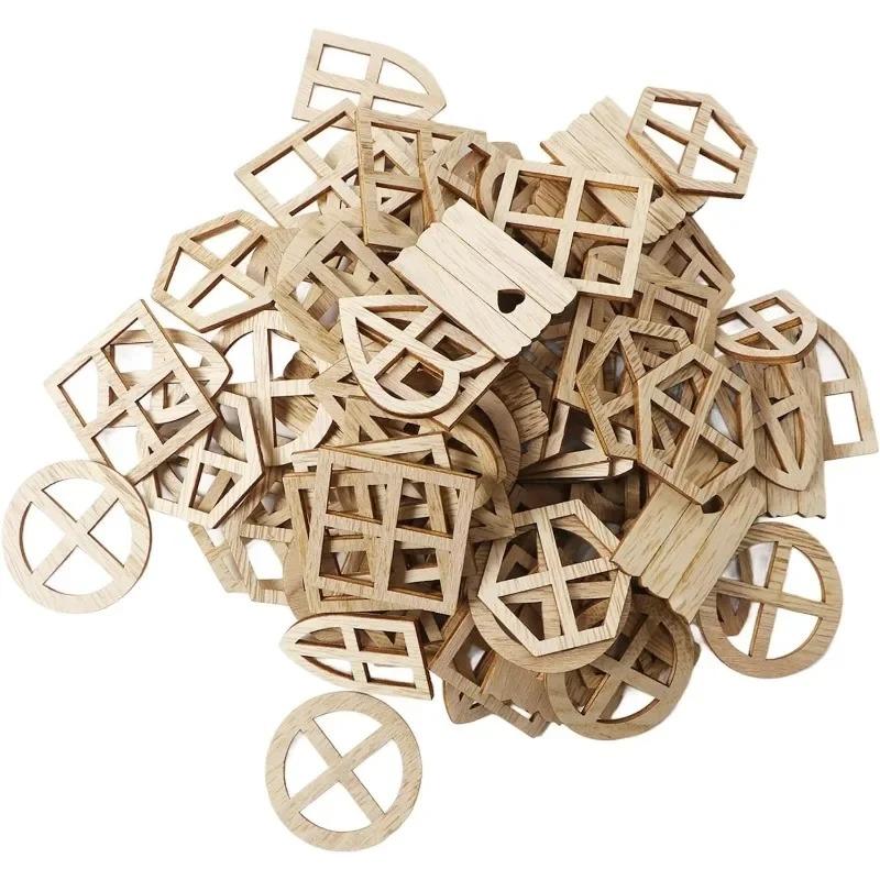 25pcs Unfinished Wood Slices for DIY Wood Window Cutouts Kids Crafts, and Home Decor Projects 4.5cm
25pcs Unfinished Wood Slices for DIY Wood Window Cutouts Kids Crafts, and Home Decor Projects 4.5cm