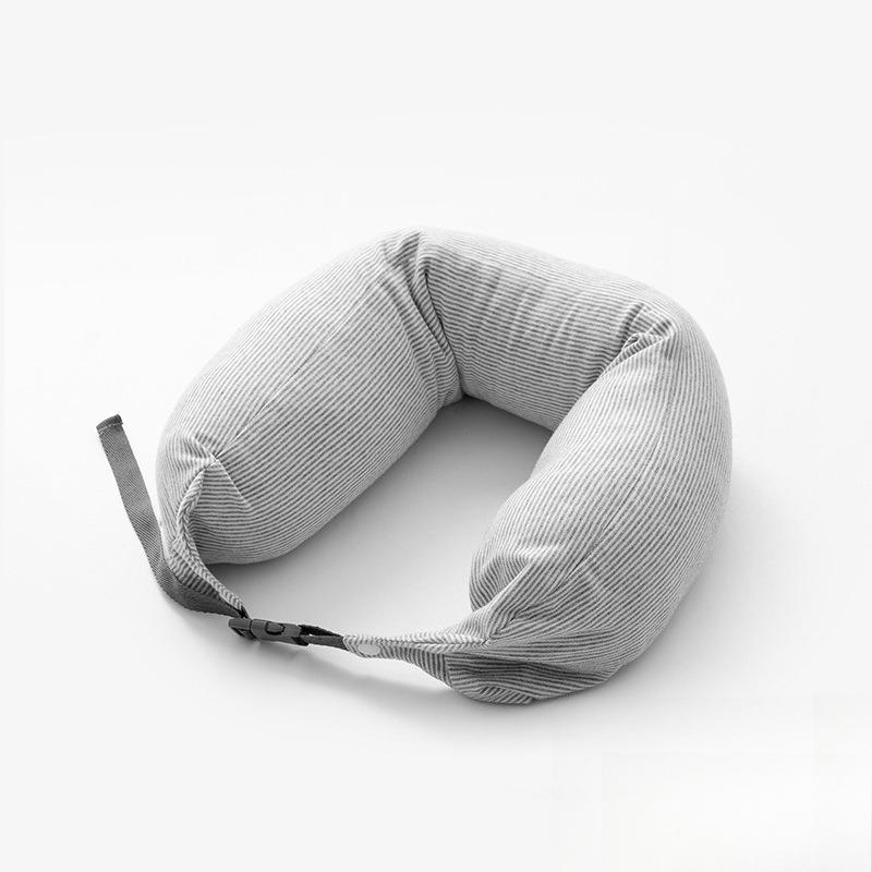 Striped U-Shaped Neck Pillow Multi-Purpose Travel Portable Airplane Office Nap Pillow Comfortable Neck Support Cushion for Trips сірий
Striped U-Shaped Neck Pillow Multi-Purpose Travel Portable Airplane Office Nap Pillow Comfortable Neck Support Cushion for Trips сірий