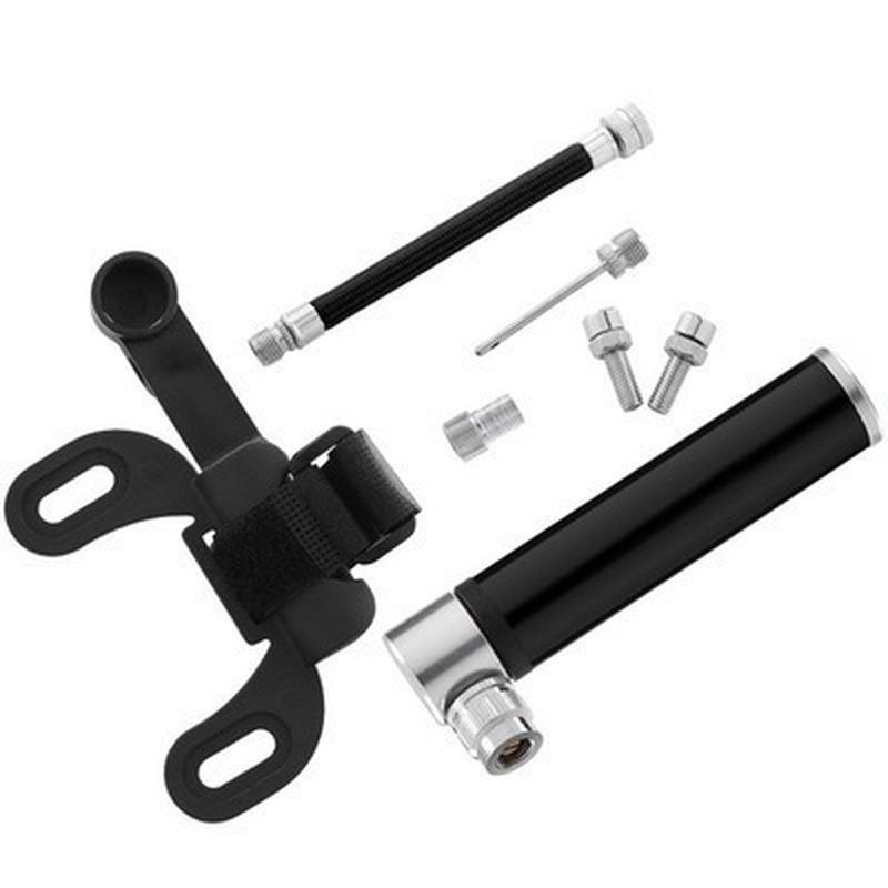 Bicycle Air Cylinder Manual Mini Portable Bicycle Aluminum Alloy Air Cylinder Basketball Football Inflatable Cylinder Riding Equipment чорний
Bicycle Air Cylinder Manual Mini Portable Bicycle Aluminum Alloy Air Cylinder Basketball Football Inflatable Cylinder Riding Equipment чорний