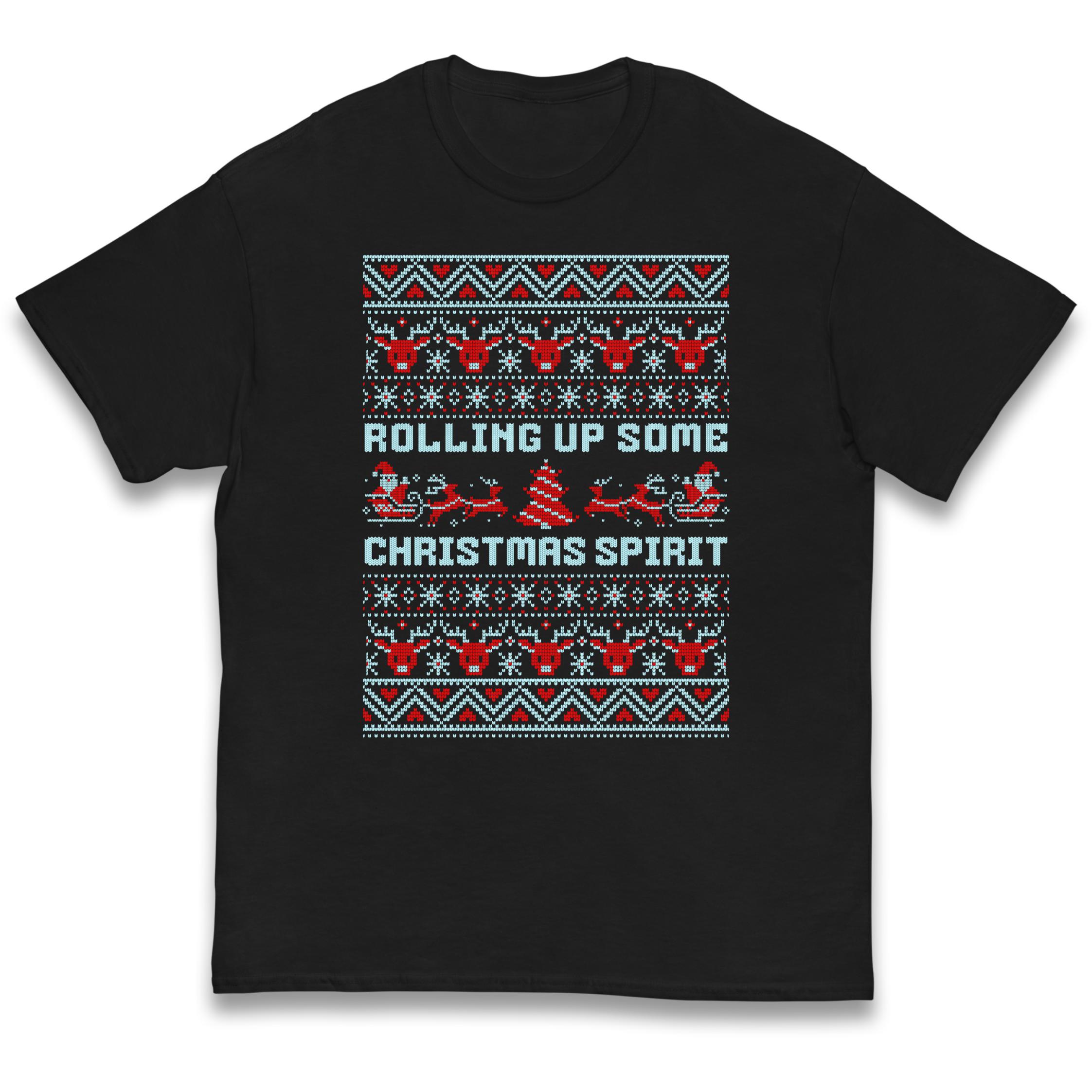 Rolling Up Christmas Spirit Kids T-Shirt 100
Rolling Up Christmas Spirit Kids T-Shirt 100