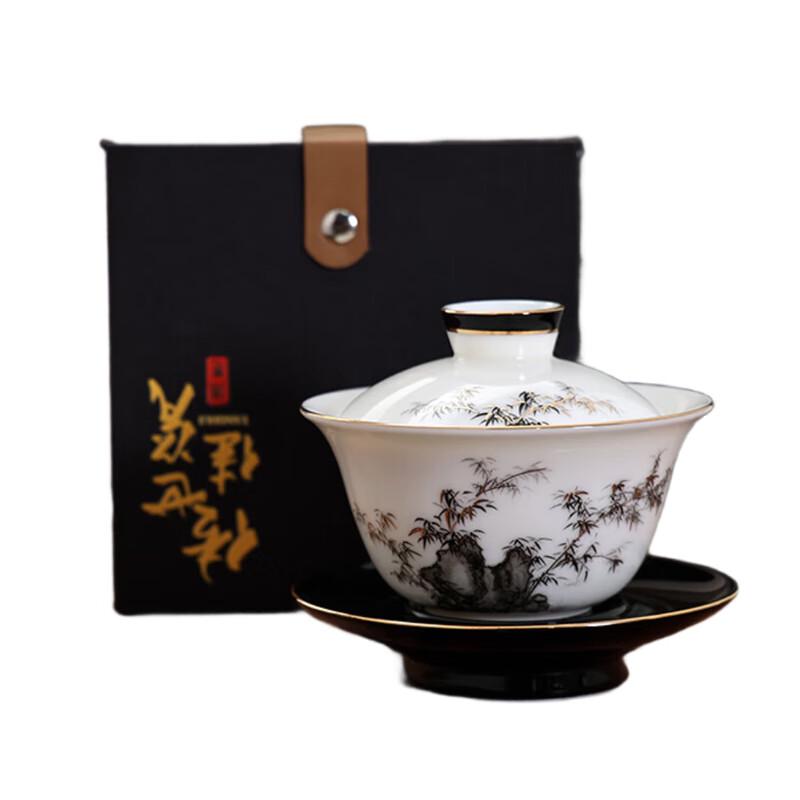 Tang Hui Jade Porcelain Gaiwan Tea Bowl
Tang Hui Jade Porcelain Gaiwan Tea Bowl