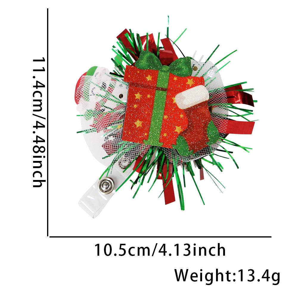 Pull Vibrant Easy Christmas Id Badge Holder With Cartoon Snowman Reindeer And Holiday Icons Gift Box
Pull Vibrant Easy Christmas Id Badge Holder With Cartoon Snowman Reindeer And Holiday Icons Gift Box