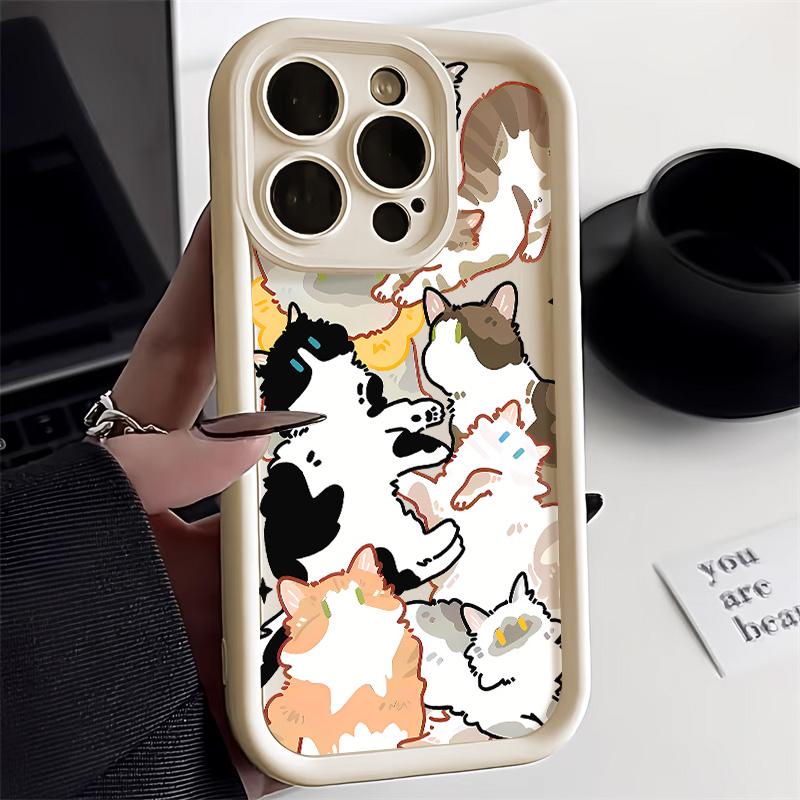 Cute Cat Phone Case For Samsung Galaxy S25 Ultra S24 S23 S22 S21 S20 Plus FE A15 A35 A54 A55 Shockproof Matte Soft Cover Galaxy A35 5G
Cute Cat Phone Case For Samsung Galaxy S25 Ultra S24 S23 S22 S21 S20 Plus FE A15 A35 A54 A55 Shockproof Matte Soft Cover Galaxy A35 5G