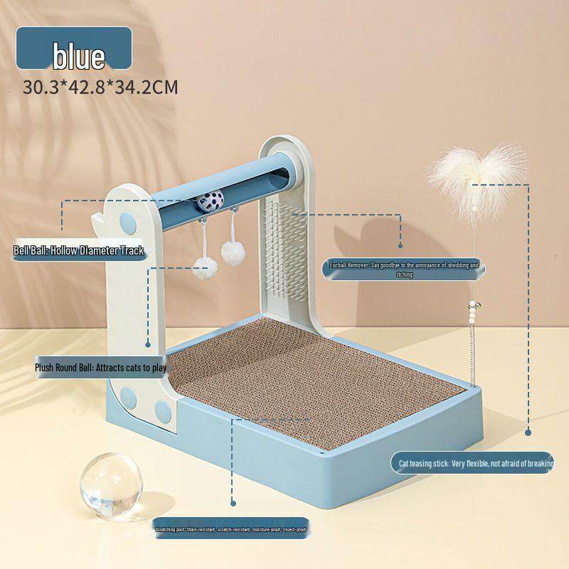 Durable, Dust-Free Corrugated Kitten Claws: Multi-Function Cat Toy & Scratching Board
Durable, Dust-Free Corrugated Kitten Claws: Multi-Function Cat Toy & Scratching Board