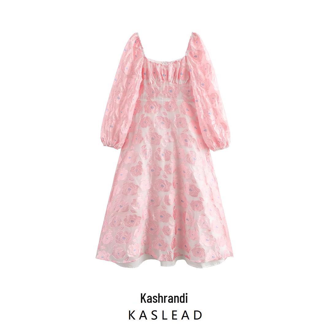 Spring 2025 European & American Style Women s Jacquard Dress with Square Neck & Bubble Sleeves XS
Spring 2025 European & American Style Women s Jacquard Dress with Square Neck & Bubble Sleeves XS