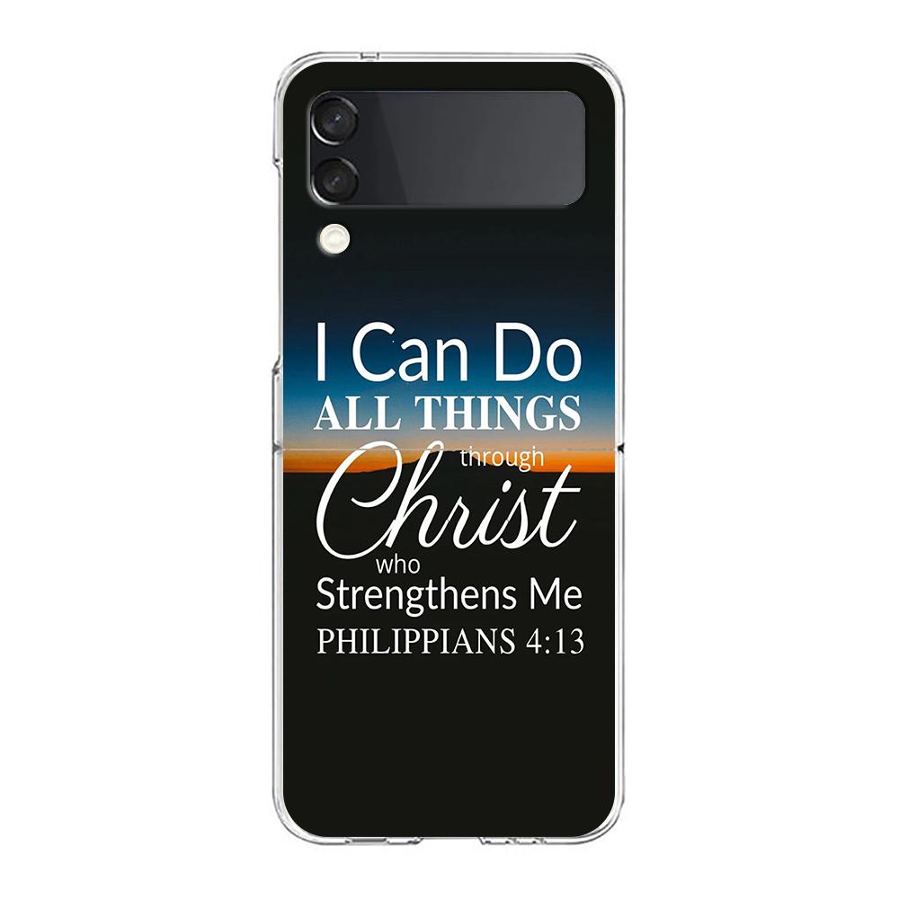 Phone Cover For Samsung Galaxy Z Flip 7,6,5,4 Case Transparent For Samsung Z Flip 3 Hard PC Christian Jesus Christ Bible Verse Galaxy Z Flip3 5G
Phone Cover For Samsung Galaxy Z Flip 7,6,5,4 Case Transparent For Samsung Z Flip 3 Hard PC Christian Jesus Christ Bible Verse Galaxy Z Flip3 5G