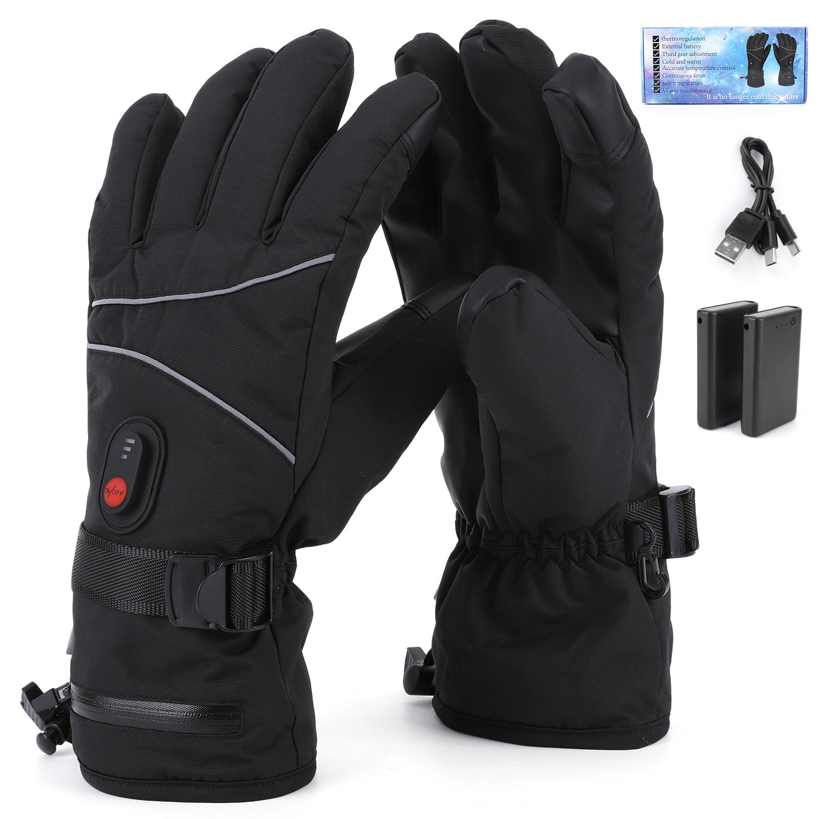 Winter Electric Heated Gloves Ski Gloves Waterproof Gloves with Touchscreen Function Thermal Gloves Warm Motorcycle Snow Gloves чёрный
Winter Electric Heated Gloves Ski Gloves Waterproof Gloves with Touchscreen Function Thermal Gloves Warm Motorcycle Snow Gloves чёрный