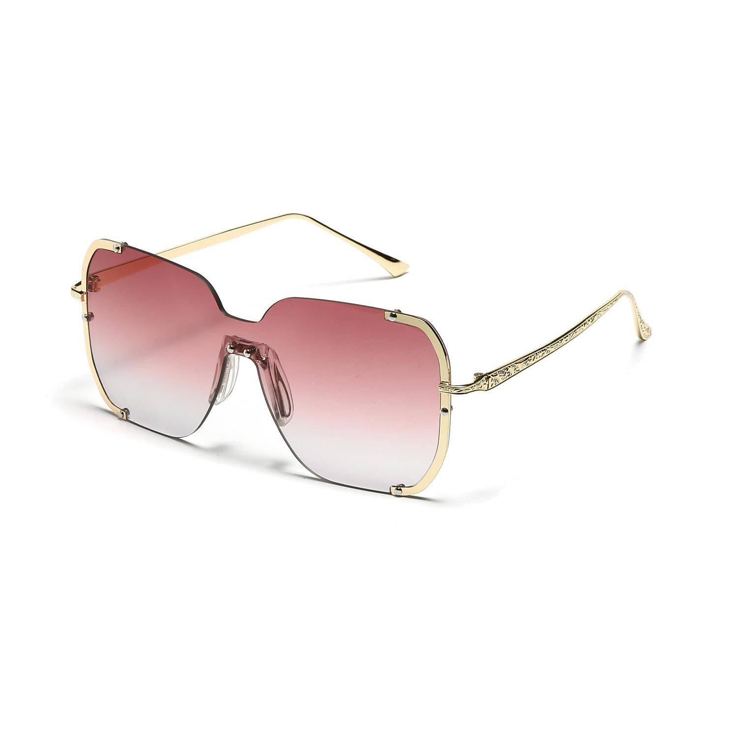 Rimless Glasses Oversized Face Covering Punk Metal Sunglasses Women Ins Square Sunglasses Men
Rimless Glasses Oversized Face Covering Punk Metal Sunglasses Women Ins Square Sunglasses Men