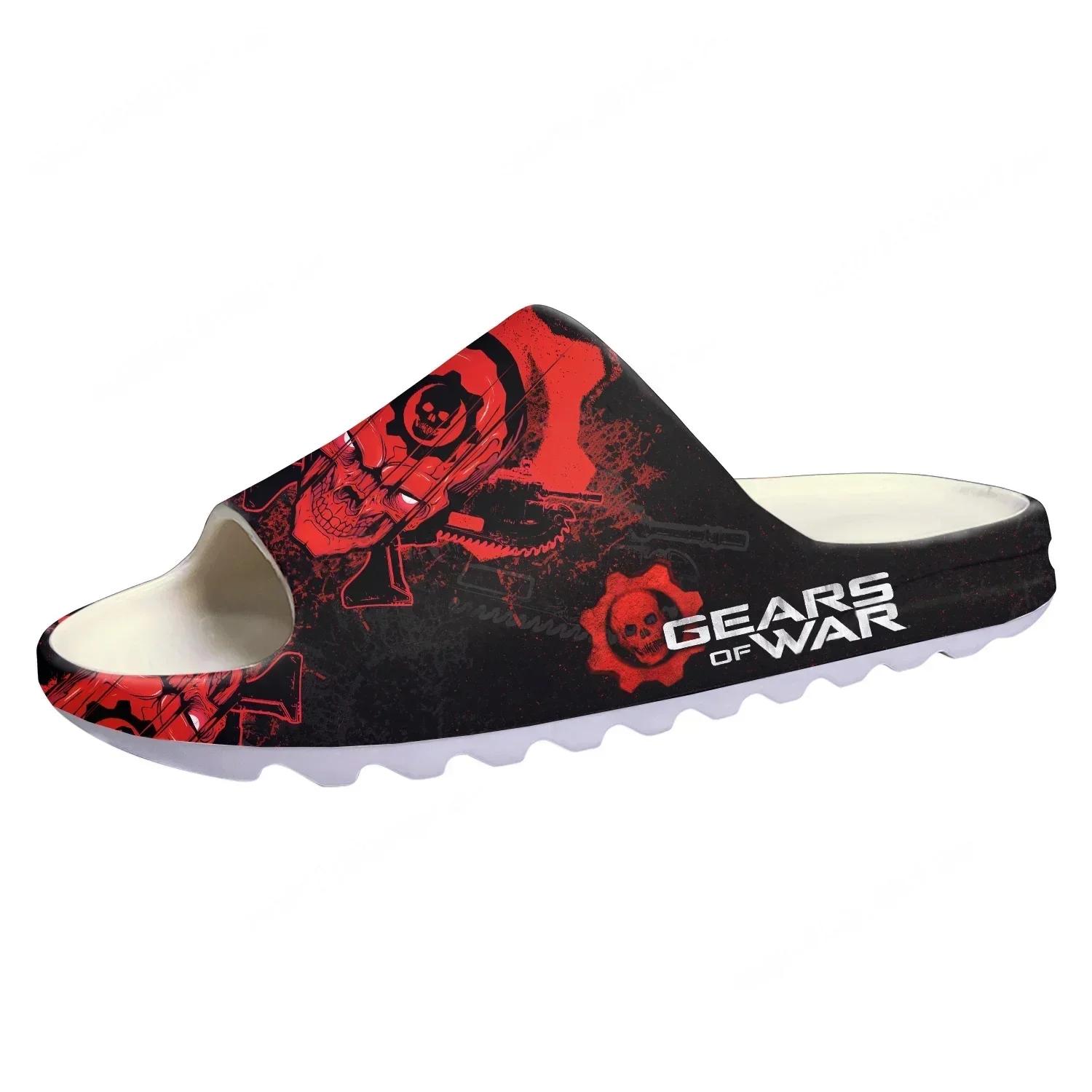 G-Gears O-Of W-War Soft Sole Sllipers Hot Cartoon Game Mens Women Teenager Home Clogs Fashion Custom Water Shoes on Shit Sandals 35
G-Gears O-Of W-War Soft Sole Sllipers Hot Cartoon Game Mens Women Teenager Home Clogs Fashion Custom Water Shoes on Shit Sandals 35