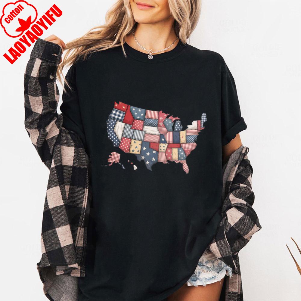 USA 250th Anniversary Shirt Semiquincentennial 2026 Patchwork Map Patriotic Tee High Quality Cotton Women Clothes S
USA 250th Anniversary Shirt Semiquincentennial 2026 Patchwork Map Patriotic Tee High Quality Cotton Women Clothes S