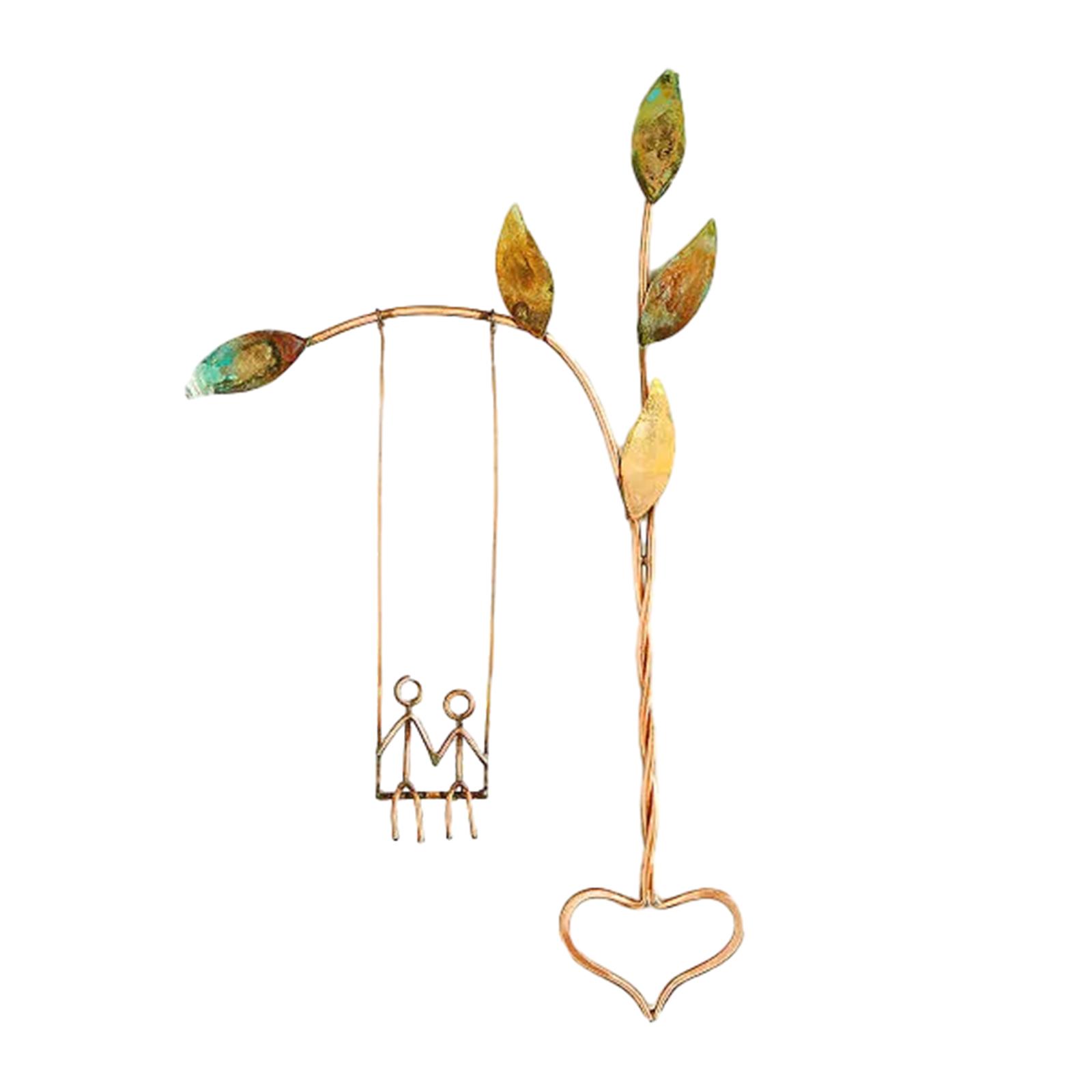 Rooted in Love Swing Sculpture Wall Decor Wall Hangings Metal Wall Art Couples on Swings Wall Hanging Decor for Home A
Rooted in Love Swing Sculpture Wall Decor Wall Hangings Metal Wall Art Couples on Swings Wall Hanging Decor for Home A