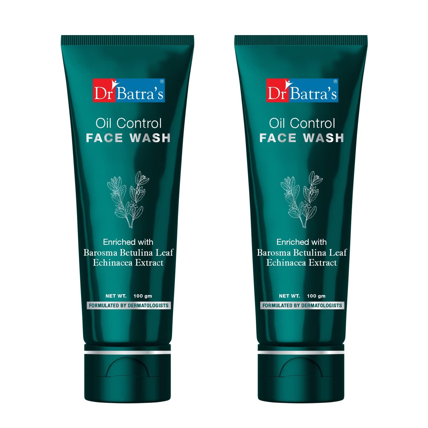 Dr Batra s Oil Control Face Wash For Men And Women, Deep Cleansing Gel Cleanser For Oily Skin, 100 Gm Pack Of 2
Dr Batra s Oil Control Face Wash For Men And Women, Deep Cleansing Gel Cleanser For Oily Skin, 100 Gm Pack Of 2