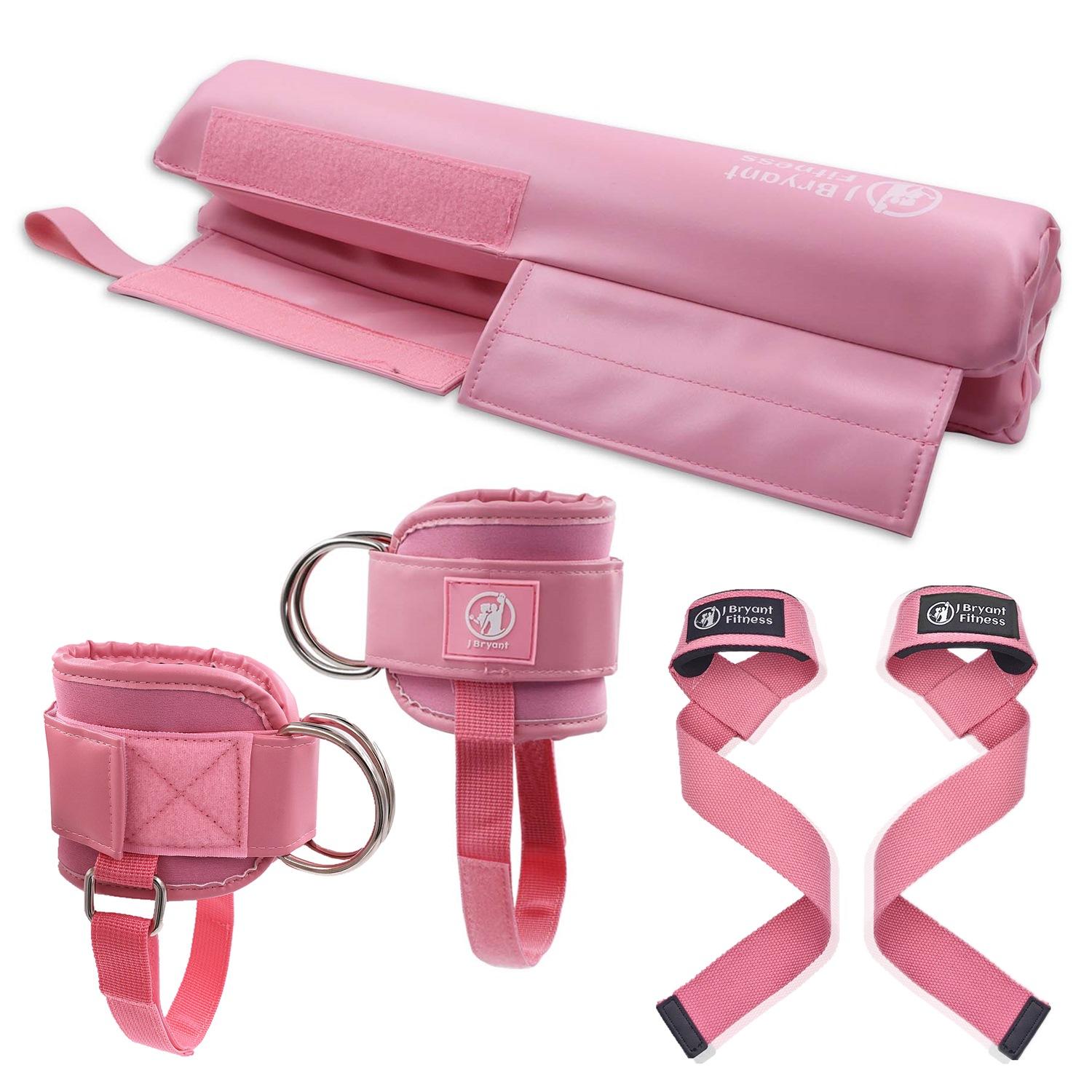 Weightlifting Hip Thrusts Barbell Pad Set with Ankle Straps and Lifting Straps for Cable Machines Squats Bench Press Workout темного кольору хакі
Weightlifting Hip Thrusts Barbell Pad Set with Ankle Straps and Lifting Straps for Cable Machines Squats Bench Press Workout темного кольору хакі