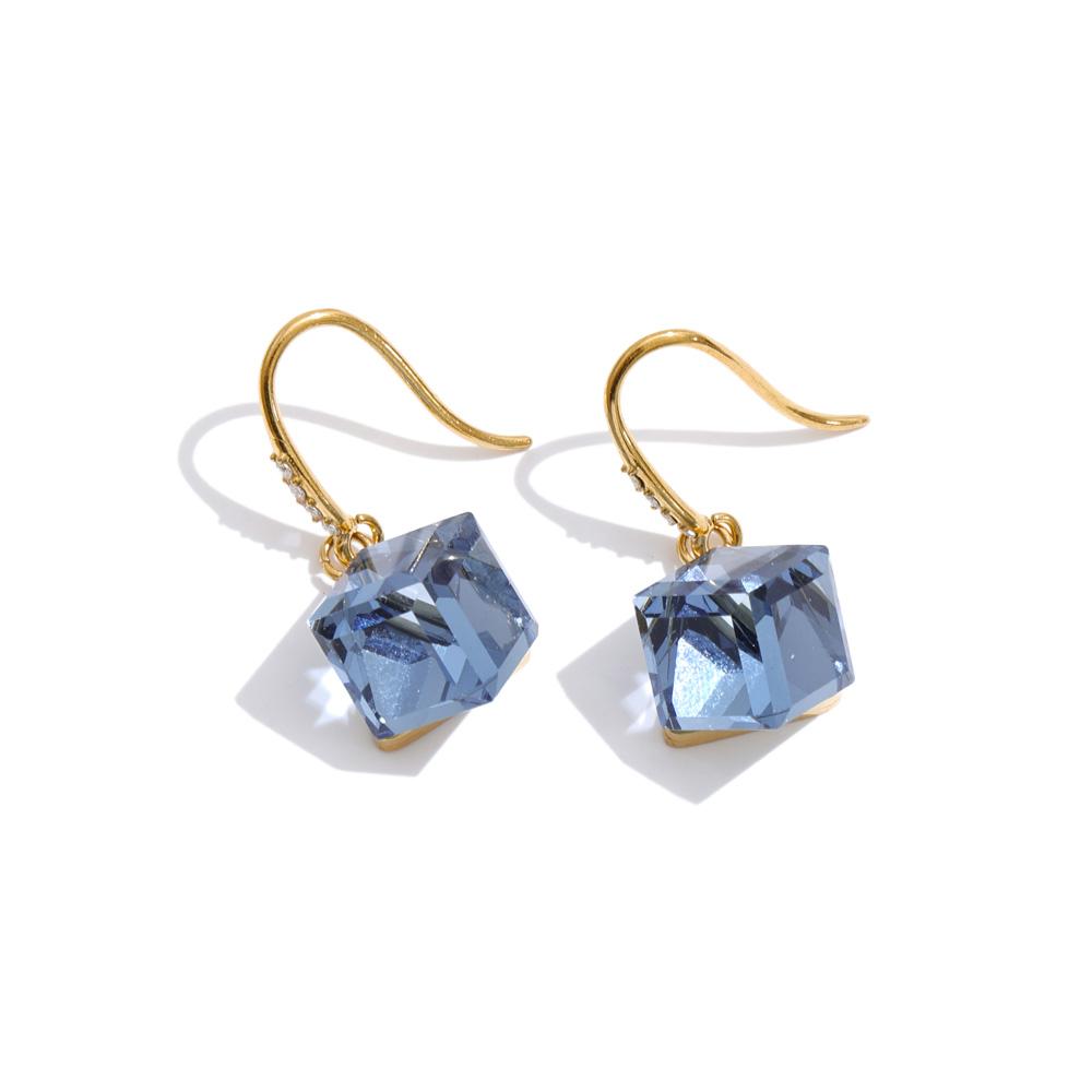 Yhpup Stainless Steel Waterproof Shiny K9 Crystal Square Drop Chic Earrings for Women High Quality Exquisite Daily Style Jewelry
Yhpup Stainless Steel Waterproof Shiny K9 Crystal Square Drop Chic Earrings for Women High Quality Exquisite Daily Style Jewelry