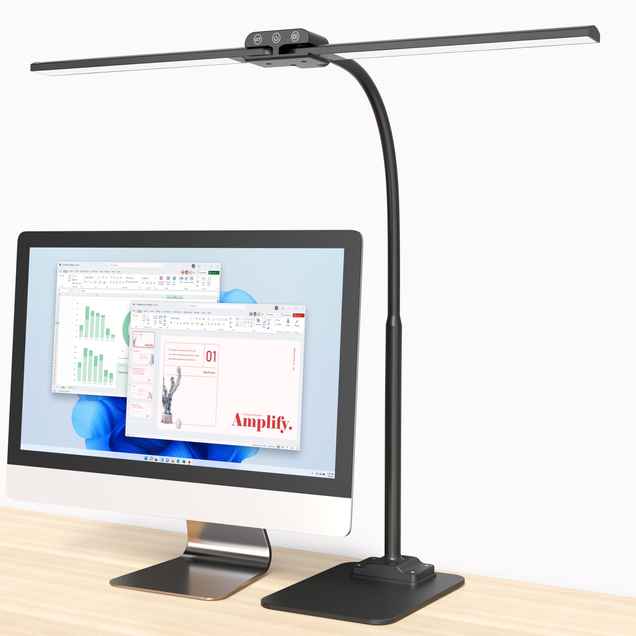 Desk LED Desk Double Light Source Desk 12W Stand Stable Standing Light KableRika 4 Color 4 Levels of Bright High 30 Minute Auto Touch Flexible For
Desk LED Desk Double Light Source Desk 12W Stand Stable Standing Light KableRika 4 Color 4 Levels of Bright High 30 Minute Auto Touch Flexible For