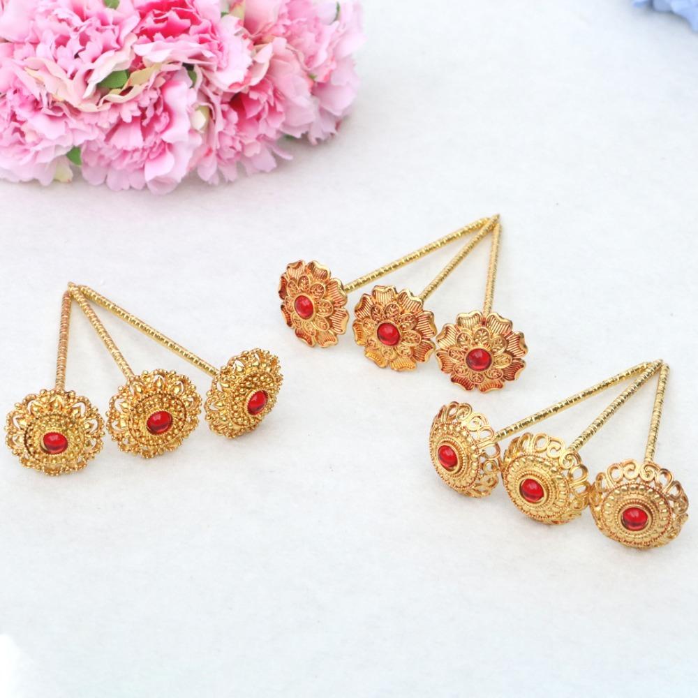 Ethnic Dai Style Hairpin Flower Gold Hair Fork Creative Thai Hair Stick The Songkran Festival Style 5
Ethnic Dai Style Hairpin Flower Gold Hair Fork Creative Thai Hair Stick The Songkran Festival Style 5