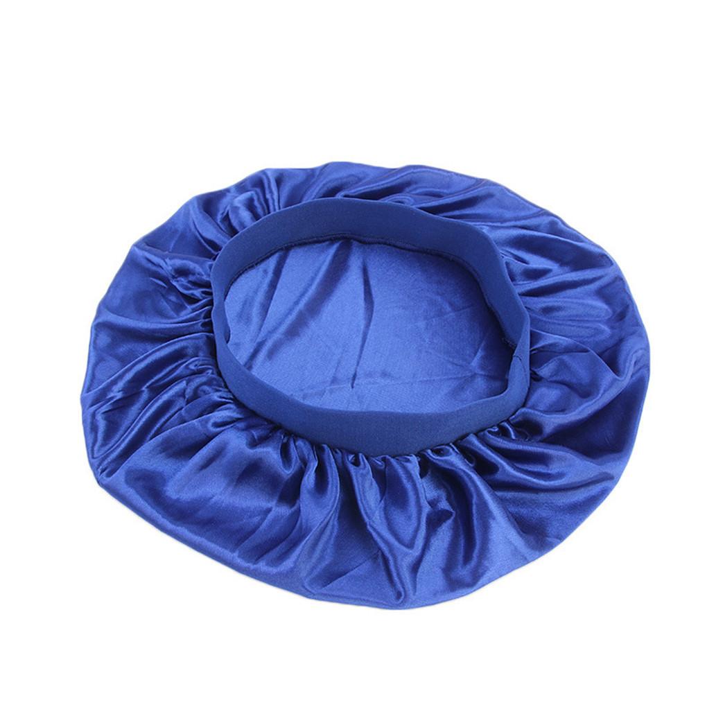 Polyester Nightcap Wide Side Elastic Soft Sleeping Hats Hair Wrap Accessory
Polyester Nightcap Wide Side Elastic Soft Sleeping Hats Hair Wrap Accessory