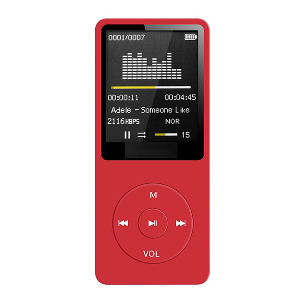 Bluetooth-сумісний MP3-плеєр, портативний Fm-радіо без втрат, зовнішній ультратонкий студентський MP3-рекордер червоний
Bluetooth-сумісний MP3-плеєр, портативний Fm-радіо без втрат, зовнішній ультратонкий студентський MP3-рекордер червоний