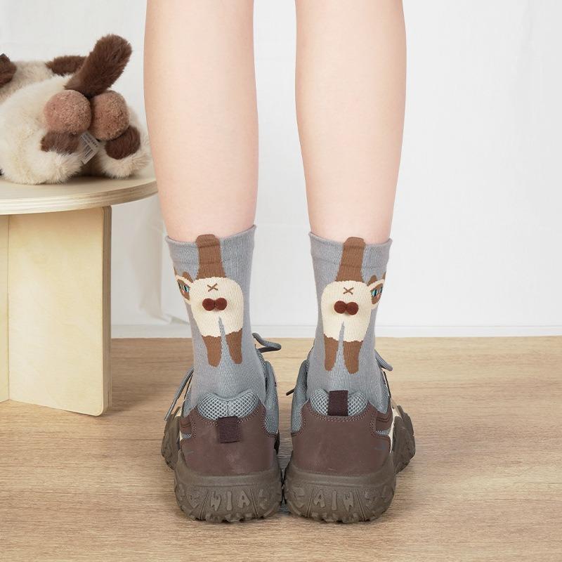 Spring White Cartoon Cat Ankle Socks, Soft and Cute, Funny Little Cat Women s Socks 1 pair серый
Spring White Cartoon Cat Ankle Socks, Soft and Cute, Funny Little Cat Women s Socks 1 pair серый