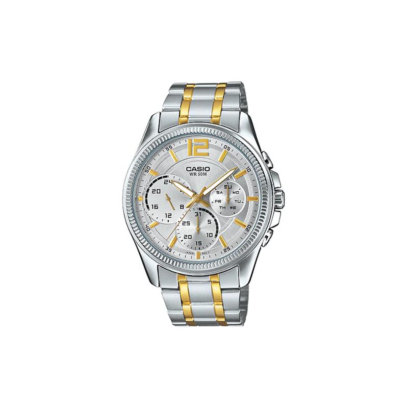 Casio STANDARD series chronograph three-eye waterproof quartz movement stainless steel strap Japanese and Korean watch men s watch MTP-E305SG-9AVDF срібний
Casio STANDARD series chronograph three-eye waterproof quartz movement stainless steel strap Japanese and Korean watch men s watch MTP-E305SG-9AVDF срібний