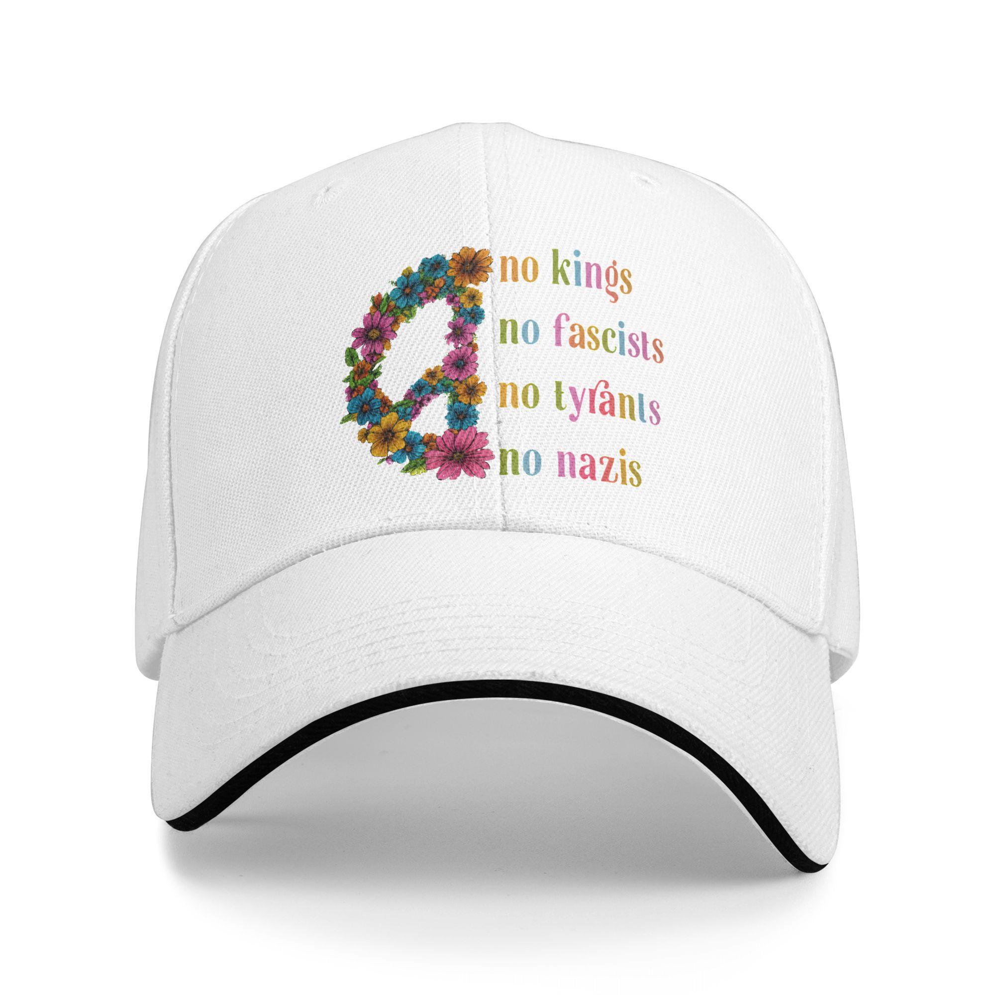 No Kings Casual Baseball Cap Summer Trucker Hat Sun Visor Hunting Camping Snapback Cap Men Adult Fitted Retro Baseball Caps As Picture белый
No Kings Casual Baseball Cap Summer Trucker Hat Sun Visor Hunting Camping Snapback Cap Men Adult Fitted Retro Baseball Caps As Picture белый