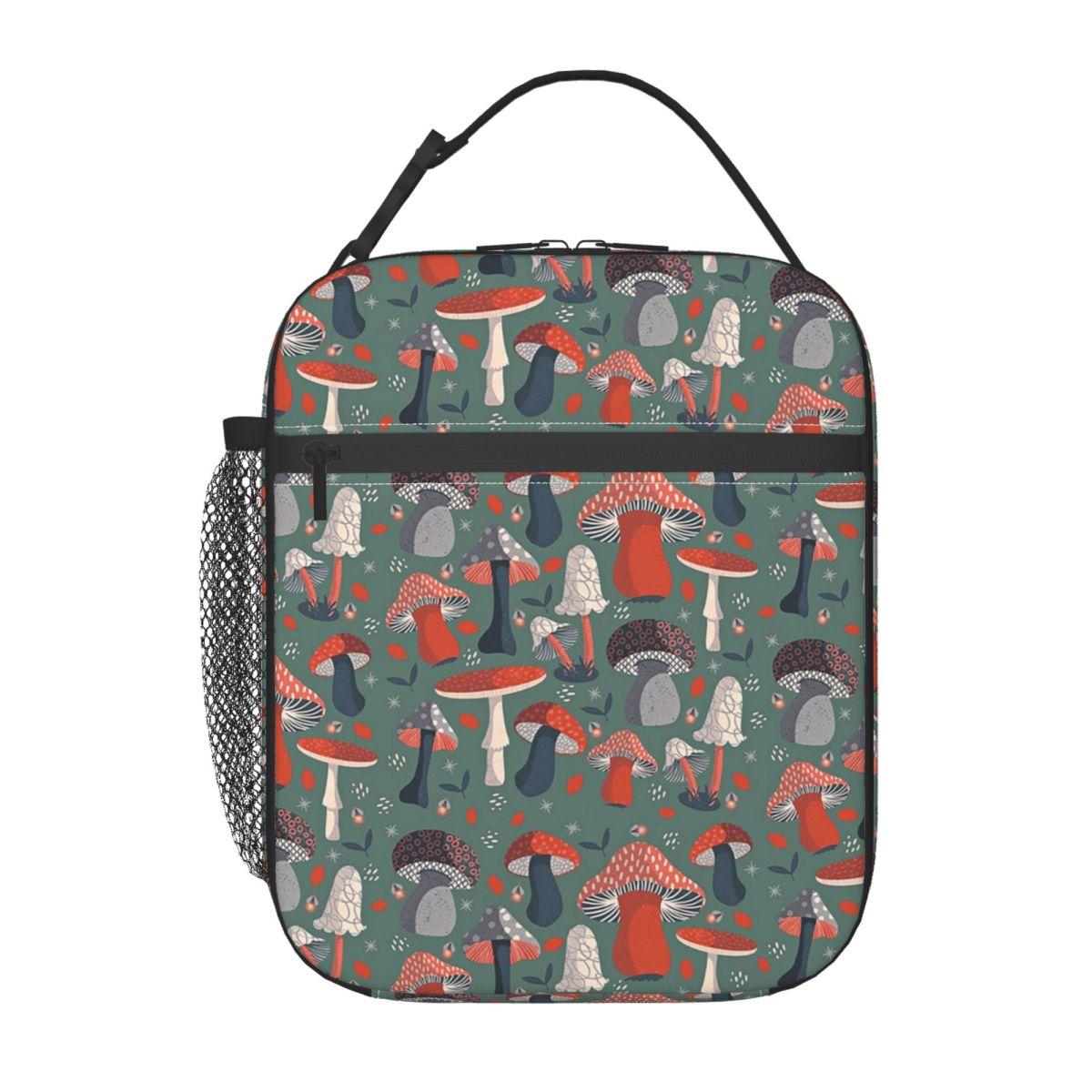 Plant Mushroom Pattern Insulated Lunch Bag for Women Office Cooler Thermal Food Box Tote Portable Lunch Boxes Container One Size
Plant Mushroom Pattern Insulated Lunch Bag for Women Office Cooler Thermal Food Box Tote Portable Lunch Boxes Container One Size