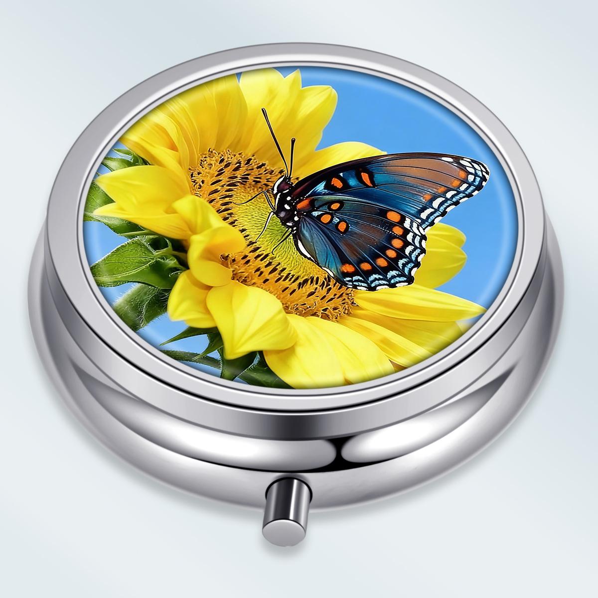 Portable Pill Box with 3 Compartments, Mini Metal Medicine Organizer Case, Cute Printed Pill Container for Vitamins, Pills, Jewelry, Travel, Daily Use разноцветный
Portable Pill Box with 3 Compartments, Mini Metal Medicine Organizer Case, Cute Printed Pill Container for Vitamins, Pills, Jewelry, Travel, Daily Use разноцветный