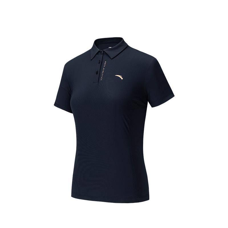 Anta Training Series Simple Solid Color Pullover Casual Short Sleeve Polo Shirt Women Polo Shirts Deep-Night-Blue 162527101D-2 S
Anta Training Series Simple Solid Color Pullover Casual Short Sleeve Polo Shirt Women Polo Shirts Deep-Night-Blue 162527101D-2 S