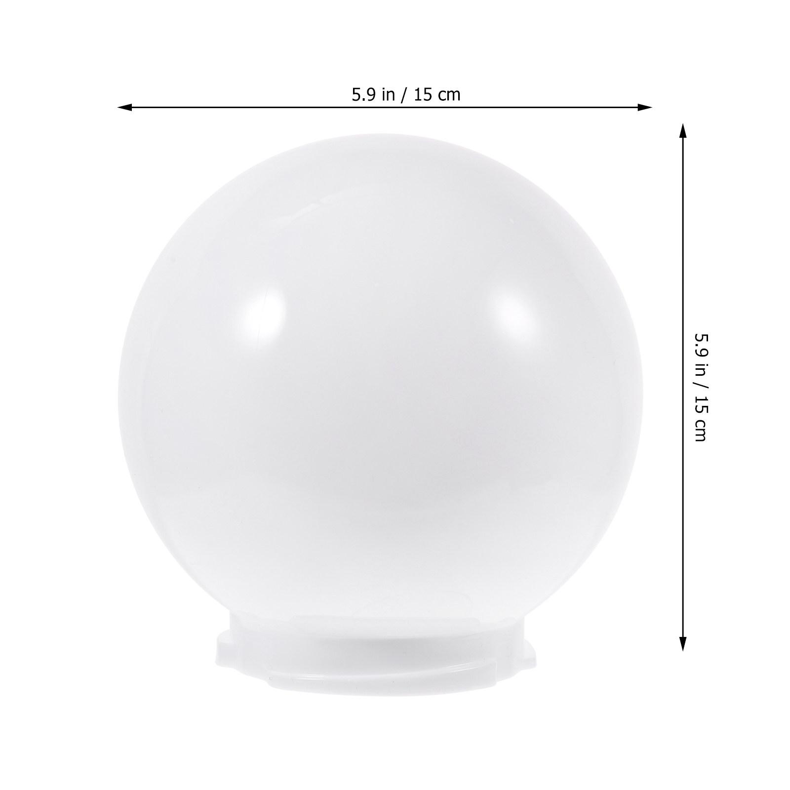 Ball Shaped Acrylic Lamp Shade Premium Handmade Globe Light Cover Suitable for Outdoor Lamp Post Indoor Ceiling Fixture Warm Non
Ball Shaped Acrylic Lamp Shade Premium Handmade Globe Light Cover Suitable for Outdoor Lamp Post Indoor Ceiling Fixture Warm Non