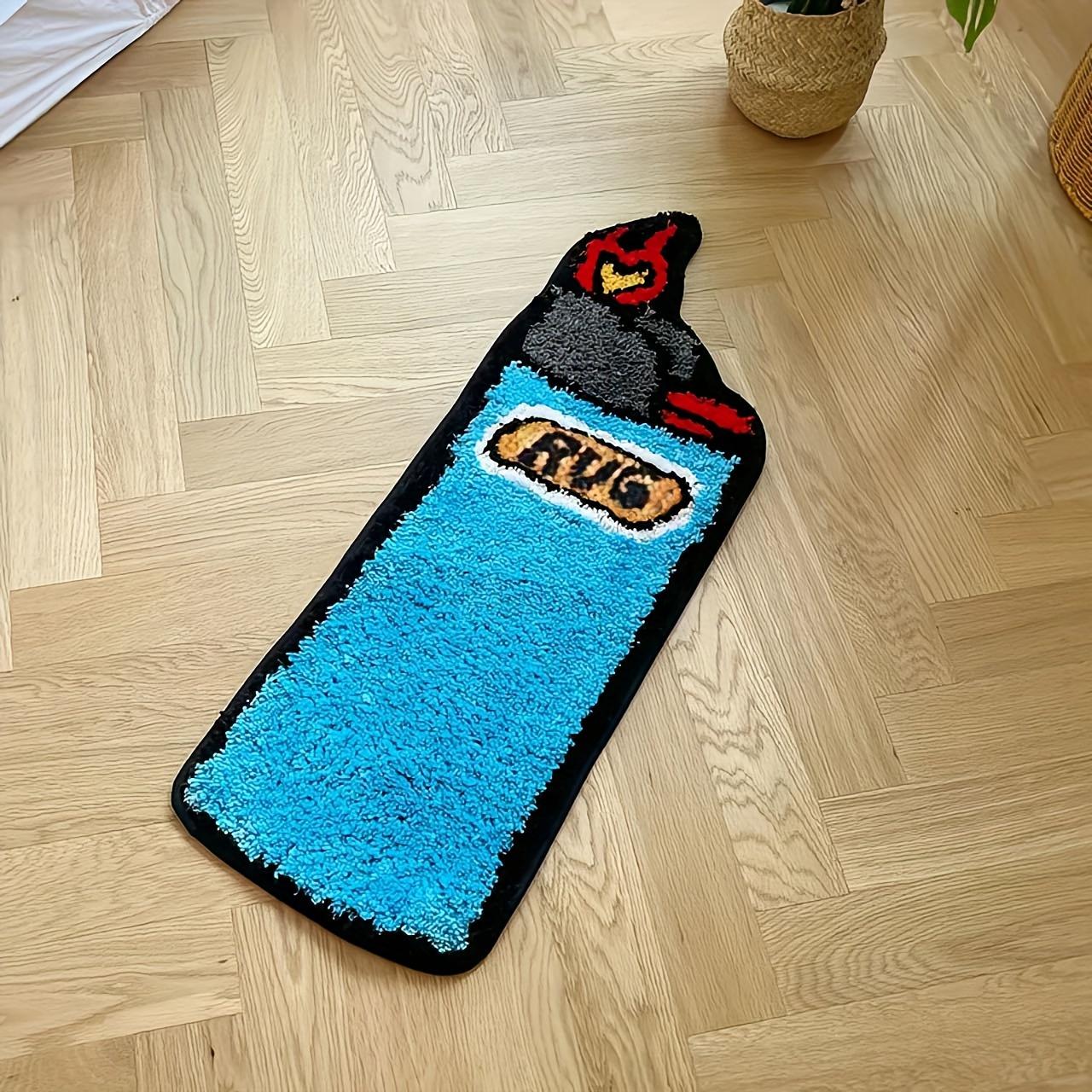 Blue Lighter Tufted Rug Art Rug for Bedroom Living Room Retro Rainbow Fluffy Anti-slip Bath Bathroom Rug Nonslip Mat Home Decor 80X24cm
Blue Lighter Tufted Rug Art Rug for Bedroom Living Room Retro Rainbow Fluffy Anti-slip Bath Bathroom Rug Nonslip Mat Home Decor 80X24cm