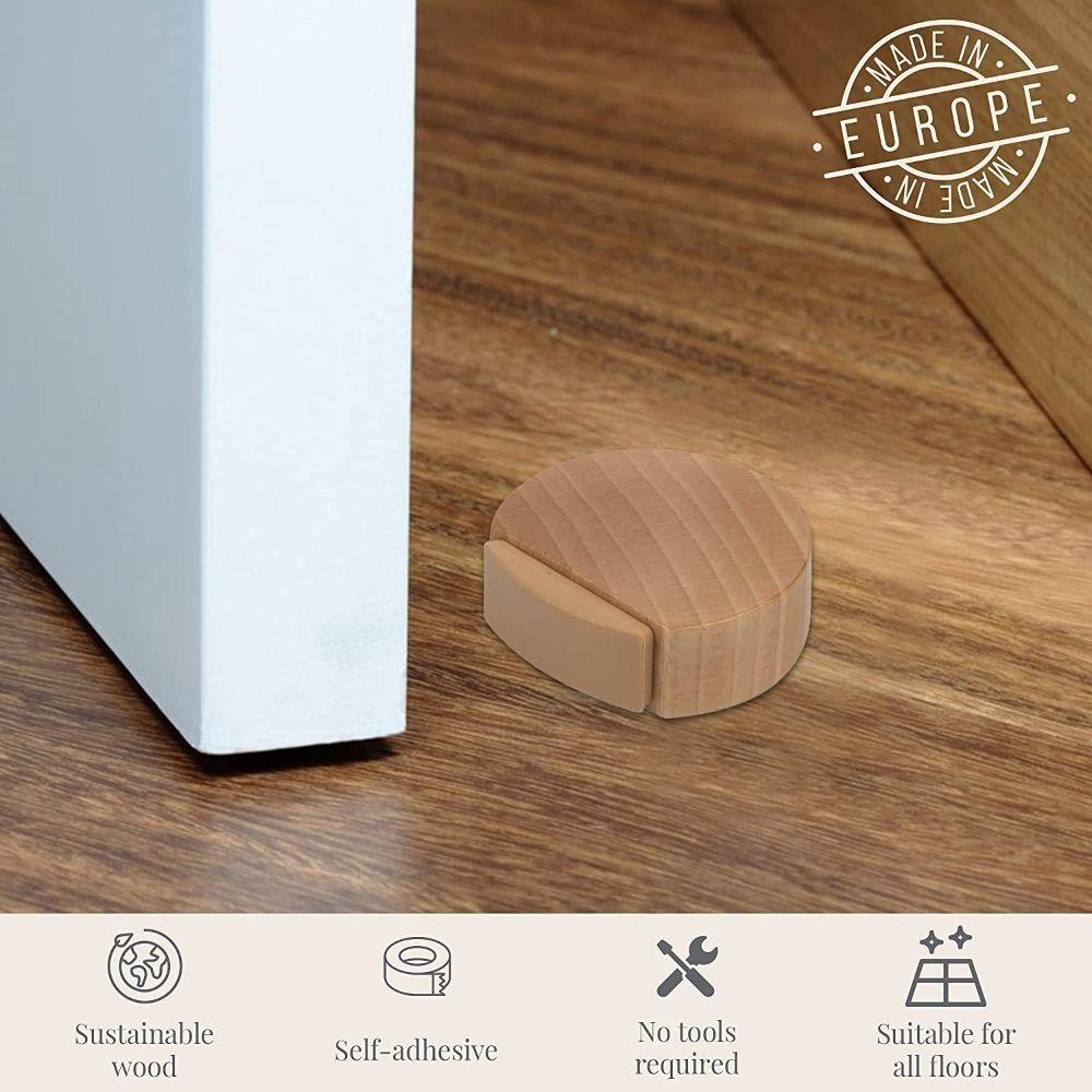 Door Furniture Door Holders Self Adhesive Door Block Universal Wood Door Stopper Bedroom style 1
Door Furniture Door Holders Self Adhesive Door Block Universal Wood Door Stopper Bedroom style 1