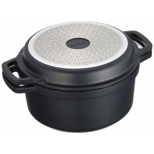 Cotta Waterless Cooking Pot, Silver, Diameter: 20cm, Height: 9.5cm, Lid: 3cm, 92081
Cotta Waterless Cooking Pot, Silver, Diameter: 20cm, Height: 9.5cm, Lid: 3cm, 92081