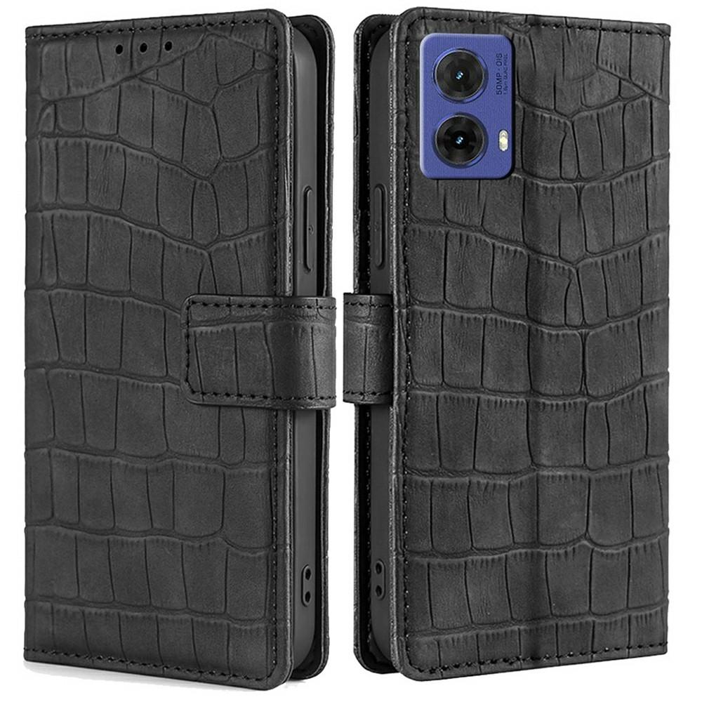 For Motorola Moto G85 5G/S50 Neo 5G Case Crocodile Texture PU Leather Phone Cover Black
For Motorola Moto G85 5G/S50 Neo 5G Case Crocodile Texture PU Leather Phone Cover Black