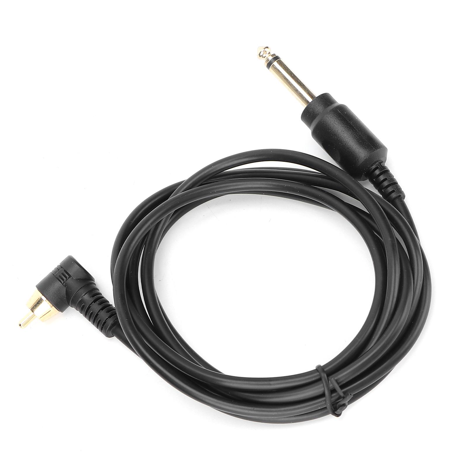 Tattoo Clip Cord Power Supply Machine Interface Cable RCA Interface 6.35mm Audio Plug
Tattoo Clip Cord Power Supply Machine Interface Cable RCA Interface 6.35mm Audio Plug