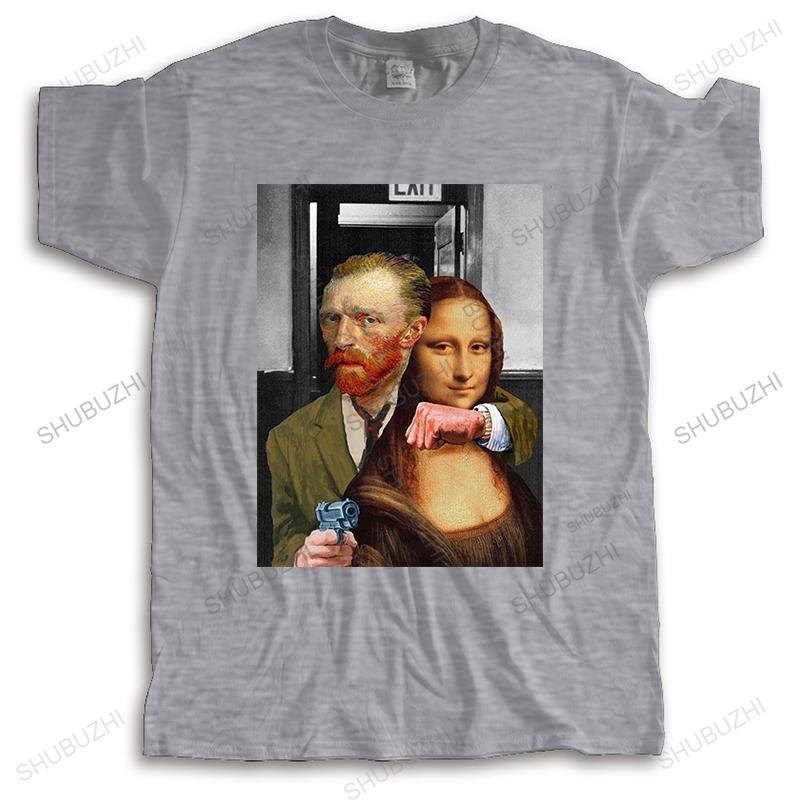 Mens fashion tshirt loose summer streetwear tee tops Novelty Art Theft Van Gogh Mona Lisa Homme print Teeshirt Short Sleeve 4XL
Mens fashion tshirt loose summer streetwear tee tops Novelty Art Theft Van Gogh Mona Lisa Homme print Teeshirt Short Sleeve 4XL