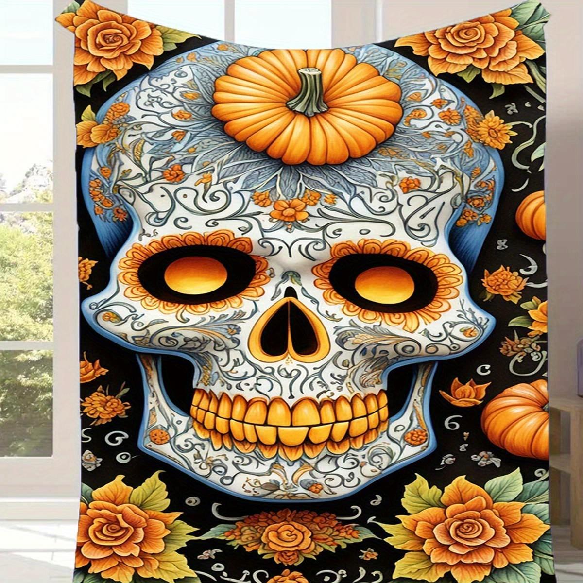 1pc Skeleton Pattern Blanket,Soft And Comfortable Blanket, Travel Sofa Bed, Office Home Decor, Birthday Gift Blanket, Boys, Girls 130cmx150cm
1pc Skeleton Pattern Blanket,Soft And Comfortable Blanket, Travel Sofa Bed, Office Home Decor, Birthday Gift Blanket, Boys, Girls 130cmx150cm