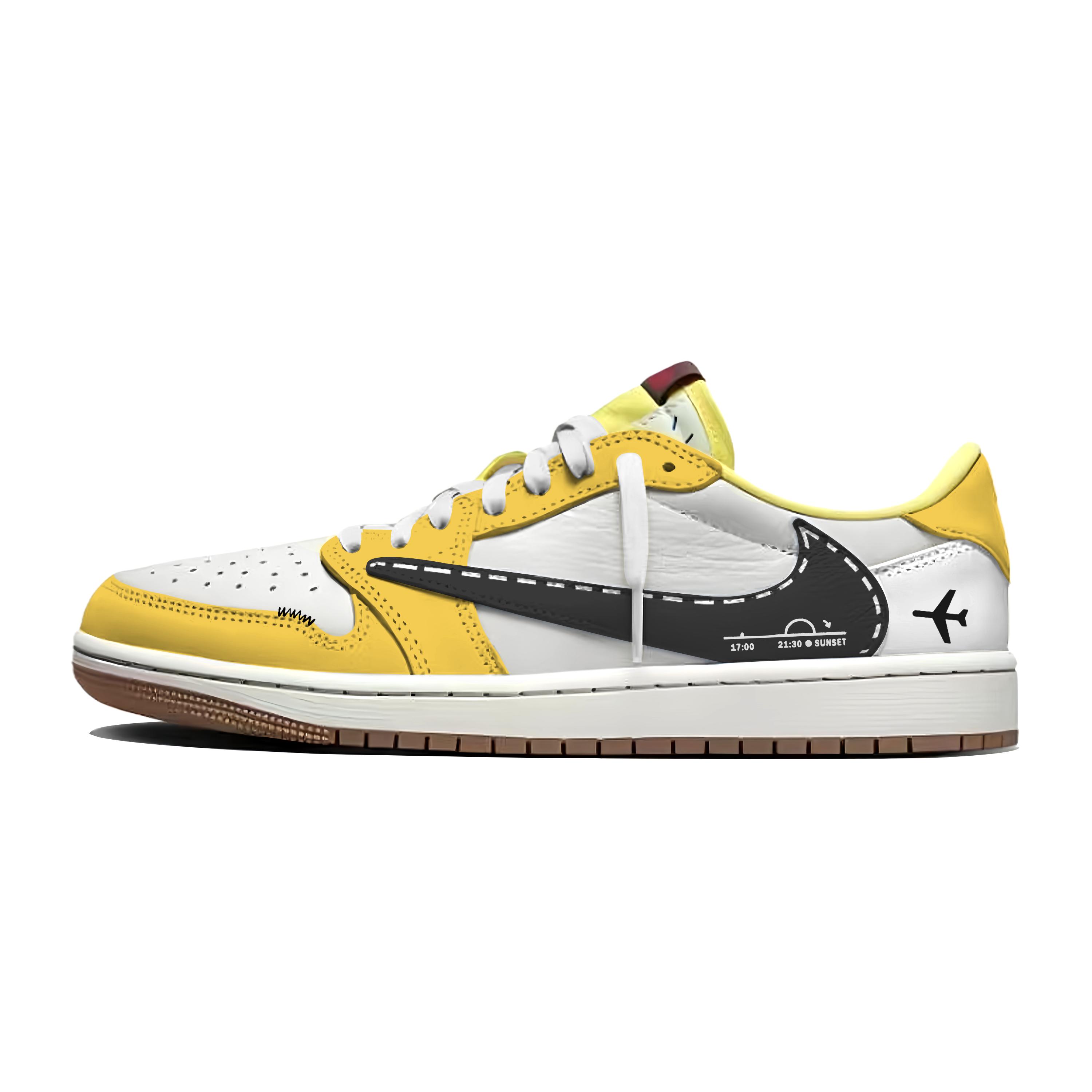 Travis Scott x Jordan Air Jordan 1 Flight Route, Travis Scott X AJ1 Abrasion Resistant Breathable Low top DZ4137-700(Team1510-) 38.5
Travis Scott x Jordan Air Jordan 1 Flight Route, Travis Scott X AJ1 Abrasion Resistant Breathable Low top DZ4137-700(Team1510-) 38.5