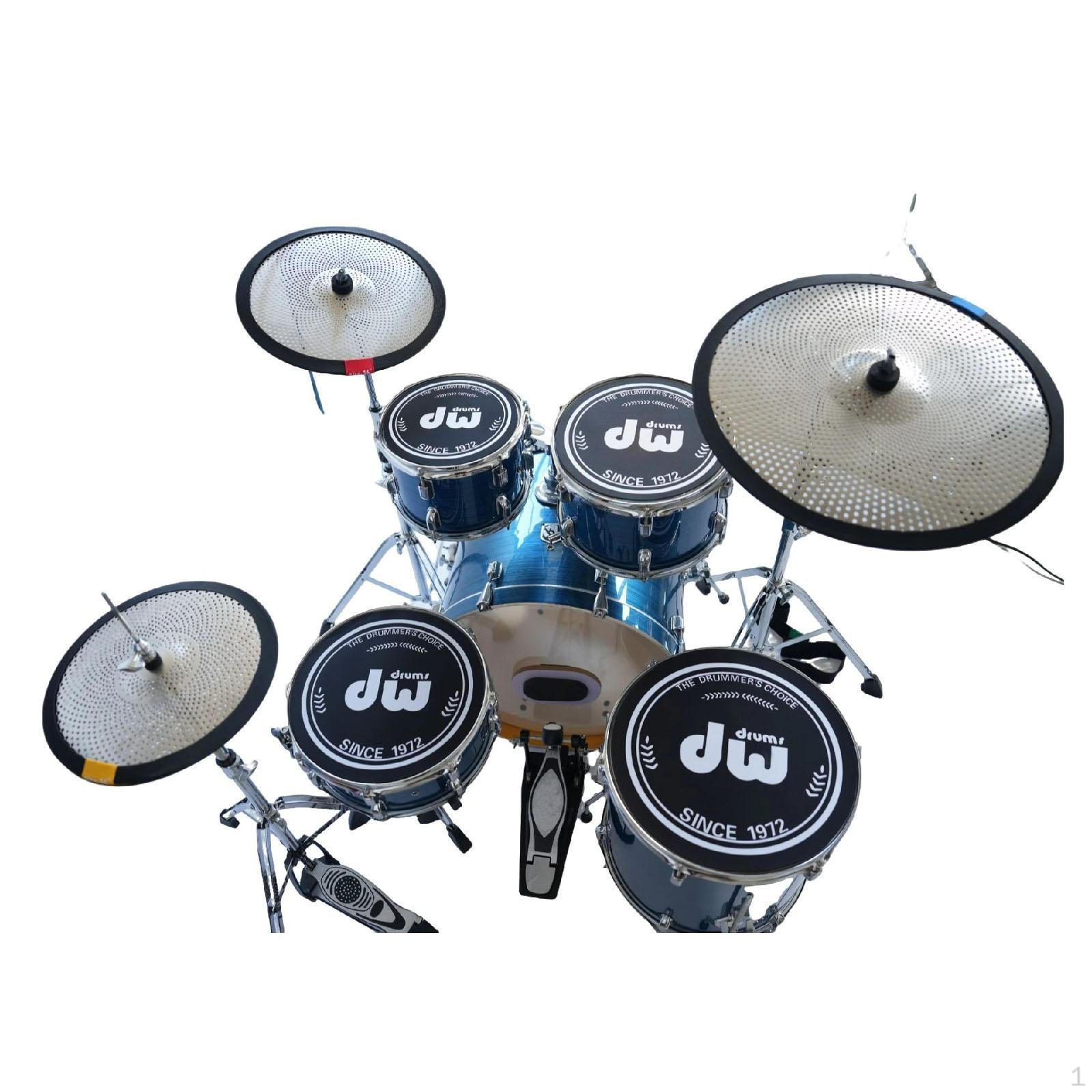 10 12 14 16 Inch Drum Mute Pads, Set of Practice Pads for Cymbals And Drums with 4 Cymbal Mutes
10 12 14 16 Inch Drum Mute Pads, Set of Practice Pads for Cymbals And Drums with 4 Cymbal Mutes