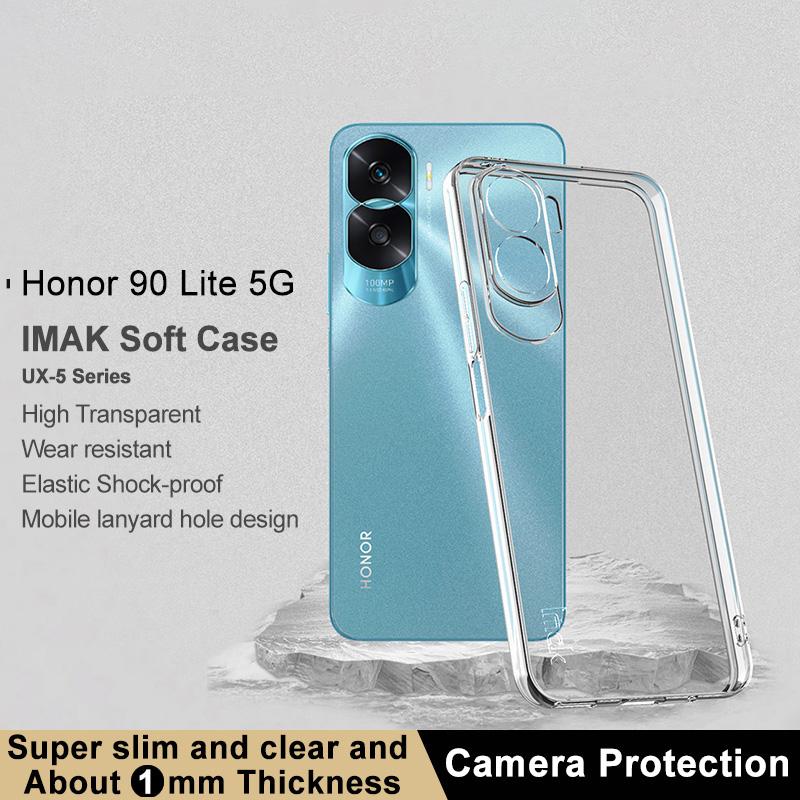 IMAK UX-5 Series for Honor X50i 5G/90 Lite 5G Clear Case Anti-scratch TPU Cover (Slim Style) A
IMAK UX-5 Series for Honor X50i 5G/90 Lite 5G Clear Case Anti-scratch TPU Cover (Slim Style) A