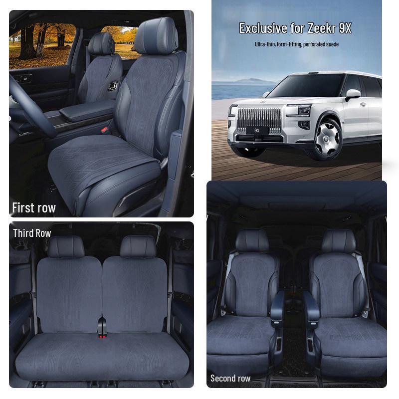 Zeekr 9X Car Seat Cushion: Ventilated, Breathable Suede for All Seasons
Zeekr 9X Car Seat Cushion: Ventilated, Breathable Suede for All Seasons