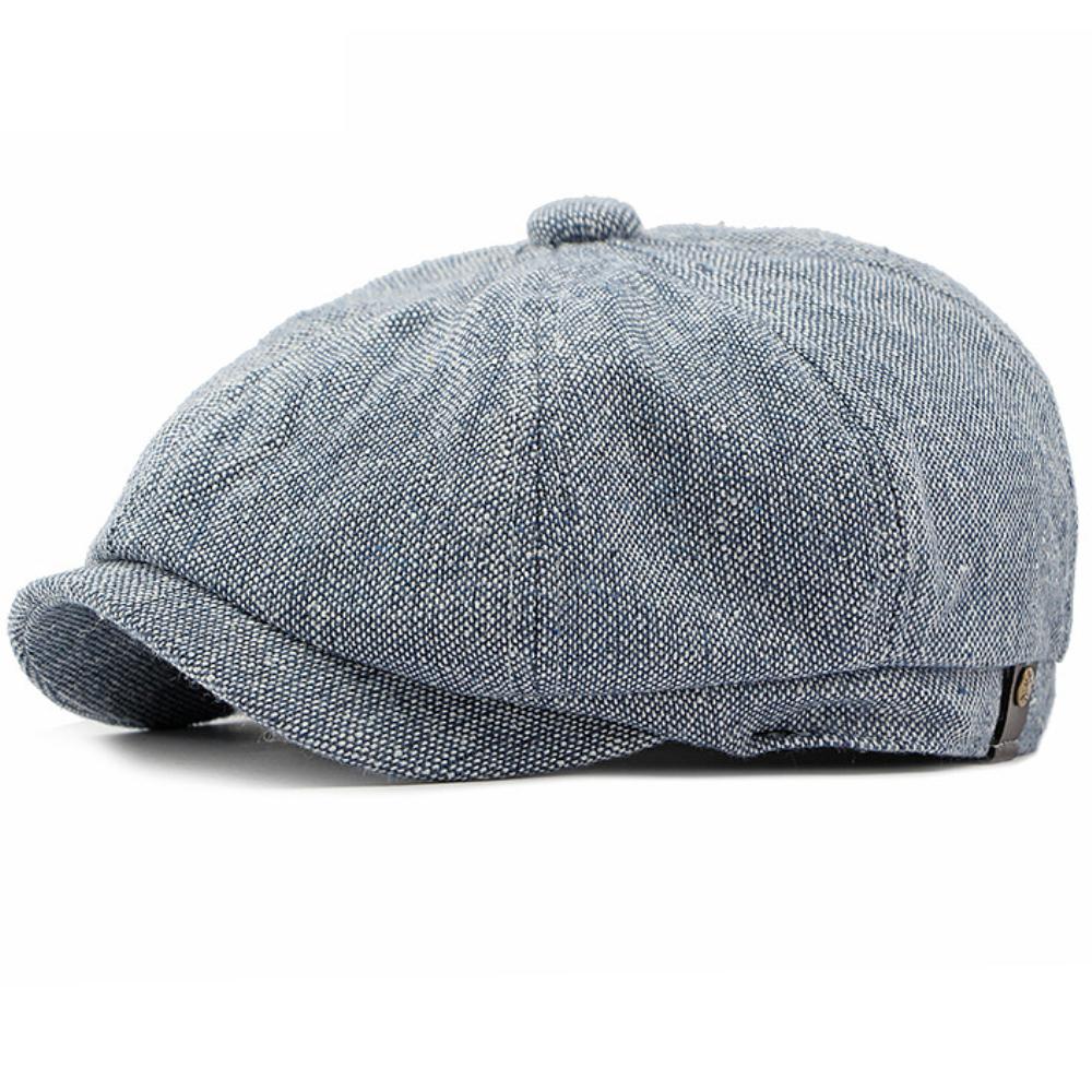 HT4665 Berets for Men Women Artist Painter Beret Hat Male Female Adjustable Ivy Flat Cap Spring Summer Linen Octagonal Beret Cap 55-59cm Adjustable темно-синього кольору
HT4665 Berets for Men Women Artist Painter Beret Hat Male Female Adjustable Ivy Flat Cap Spring Summer Linen Octagonal Beret Cap 55-59cm Adjustable темно-синього кольору