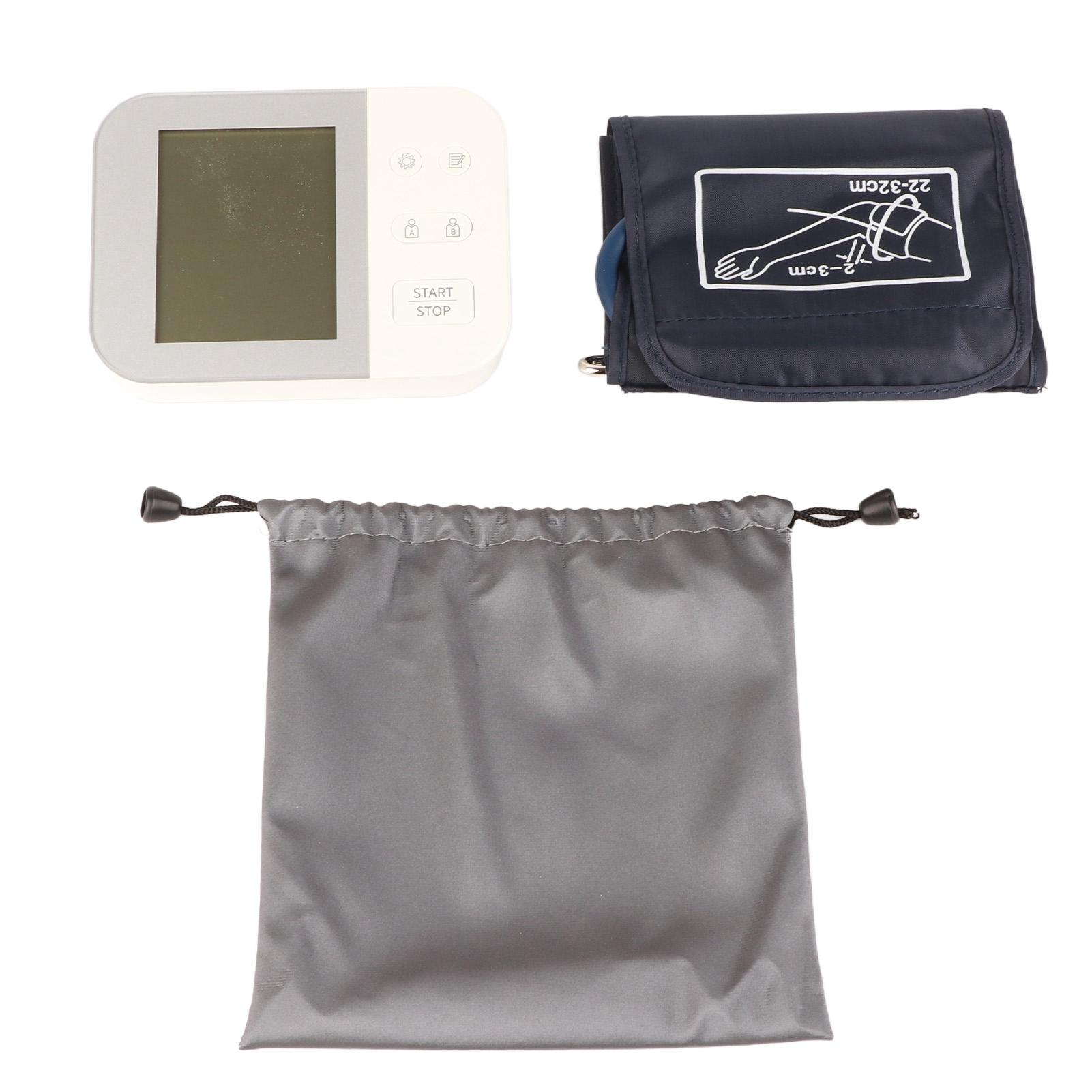 Upper Arm Blood Pressure Monitor Digital LED Display Smart Automatic BP Monitor with Upper Arm Cuff for Home Use
Upper Arm Blood Pressure Monitor Digital LED Display Smart Automatic BP Monitor with Upper Arm Cuff for Home Use
