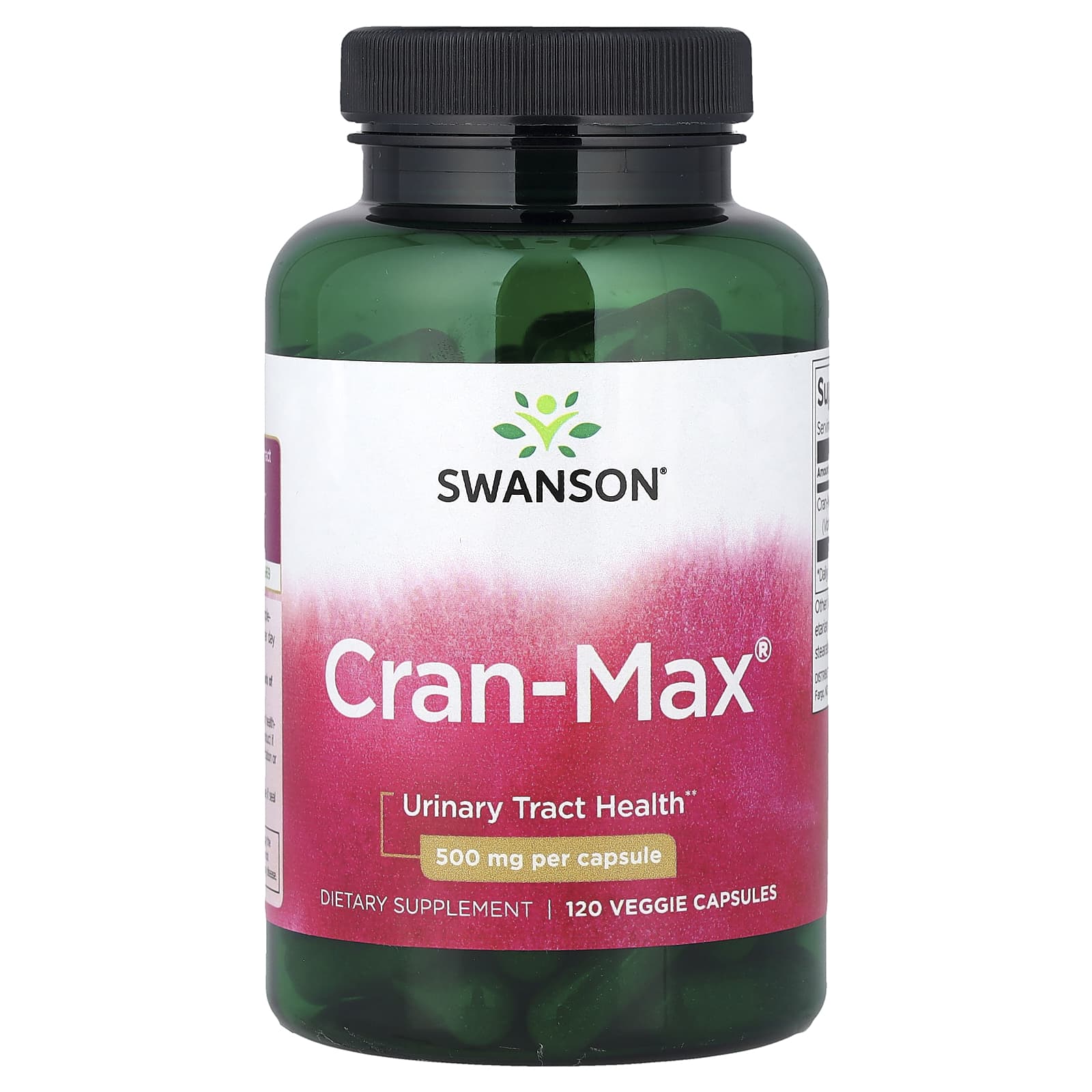 Swanson, Cran-Max®, 500 mg, 120 Veggie Capsules
Swanson, Cran-Max®, 500 mg, 120 Veggie Capsules