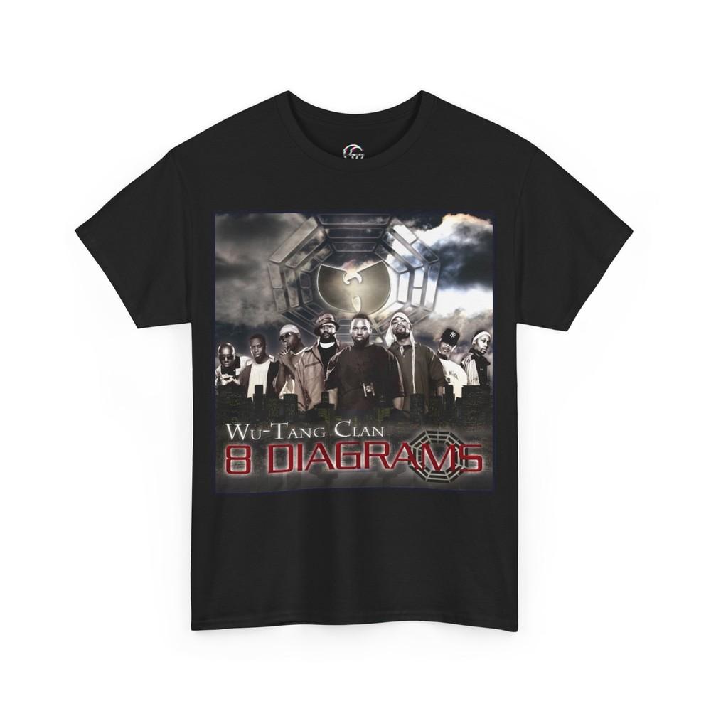 8 Diagrams Album Cover T-Shirt Hip Hop Tee Wu Clan Rap Music Shirt Unisex T-Shirt L
8 Diagrams Album Cover T-Shirt Hip Hop Tee Wu Clan Rap Music Shirt Unisex T-Shirt L
